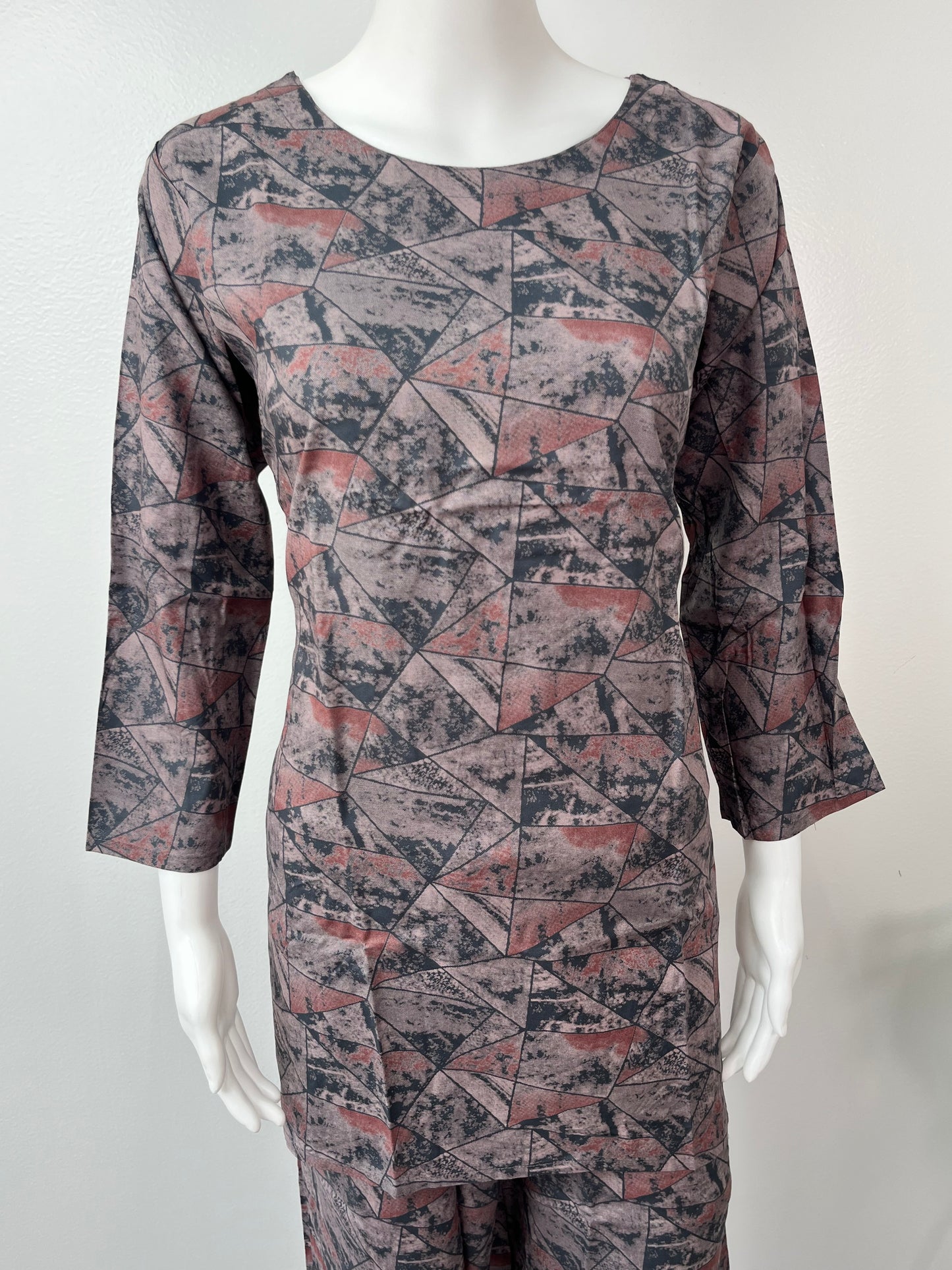 Charcoal Elegance Loungewear Set