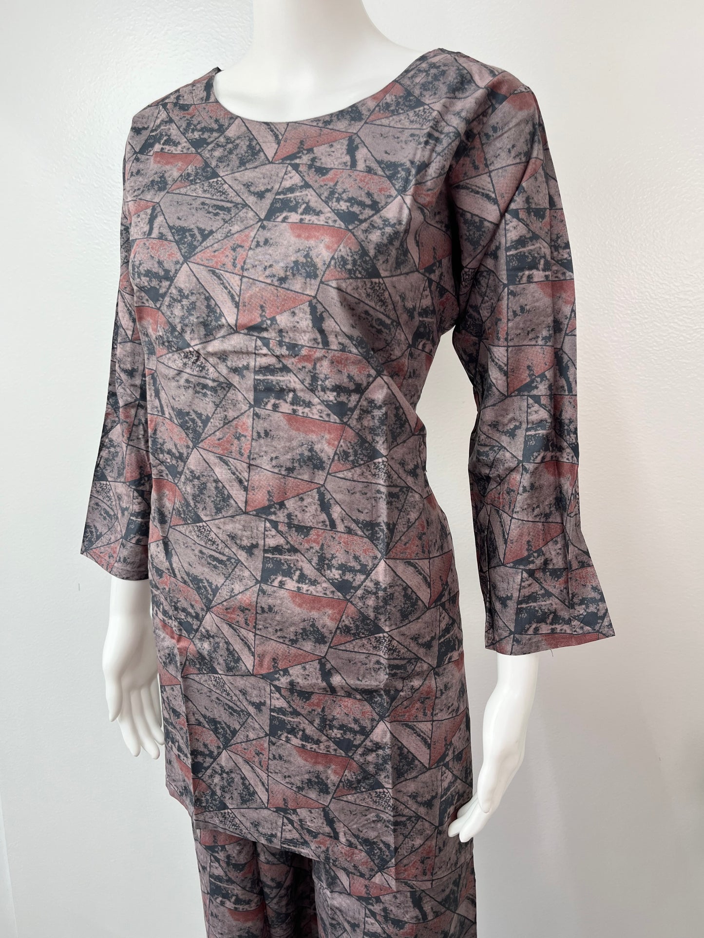 Charcoal Elegance Loungewear Set