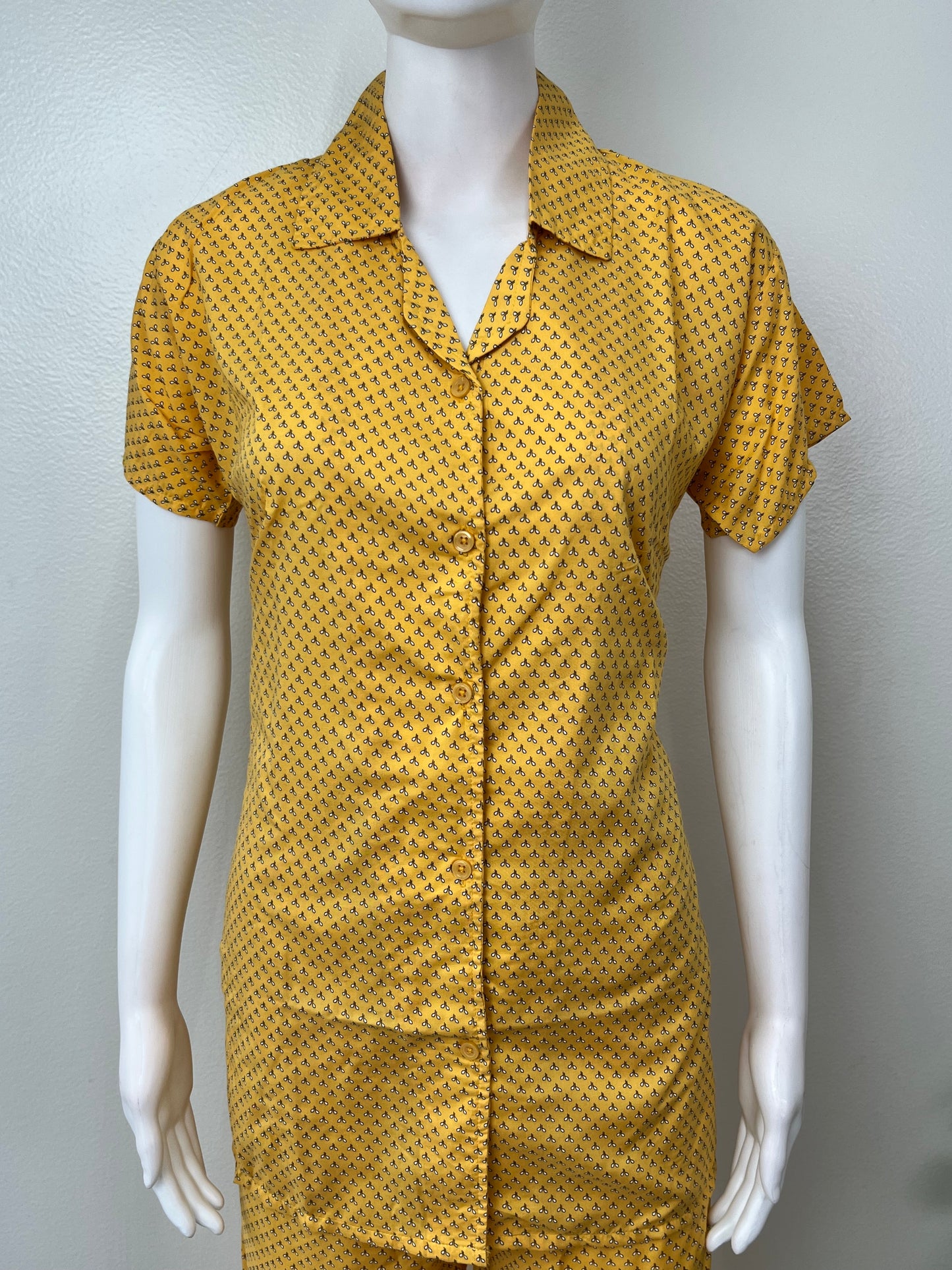 Printed Rayon Night Suit