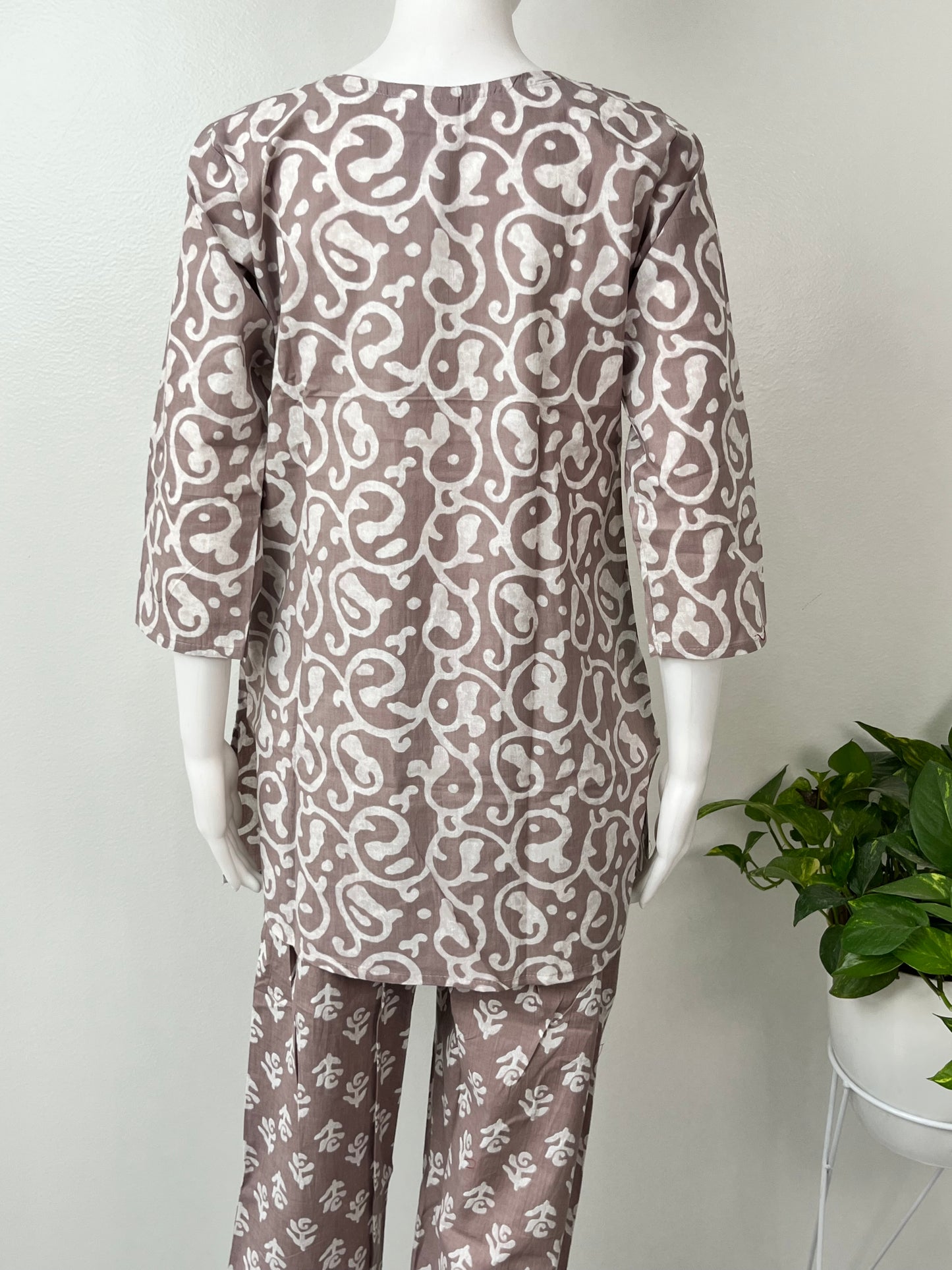 Pastel Hues 100% Cotton Co-ord Set