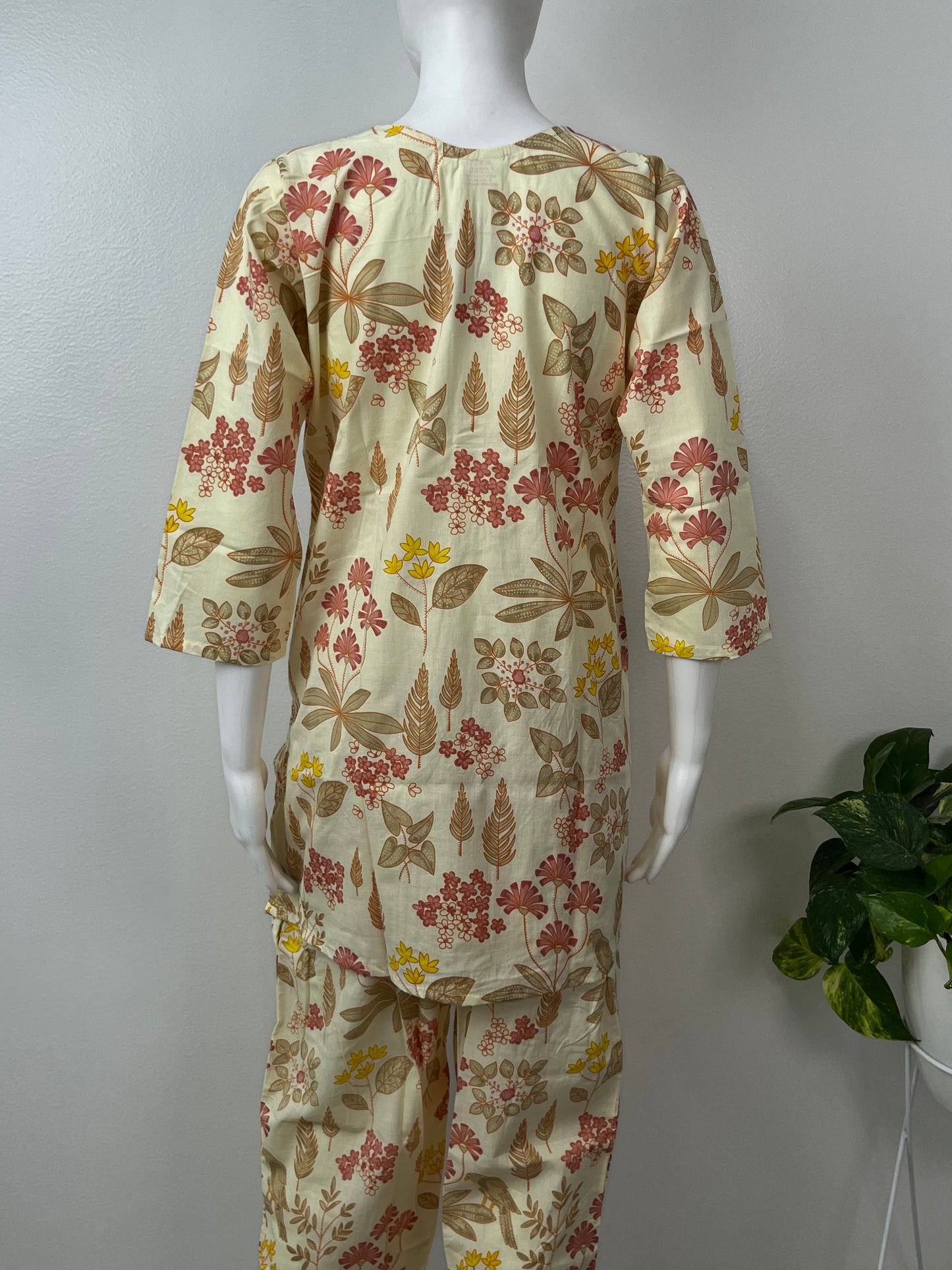 Golden Hour Pure Cotton Fabric Co-ord Set