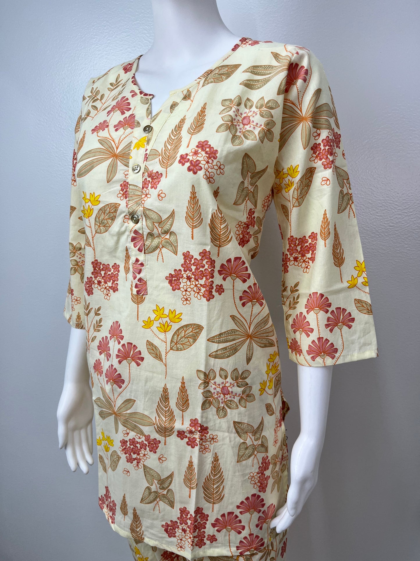 Golden Hour Pure Cotton Fabric Co-ord Set