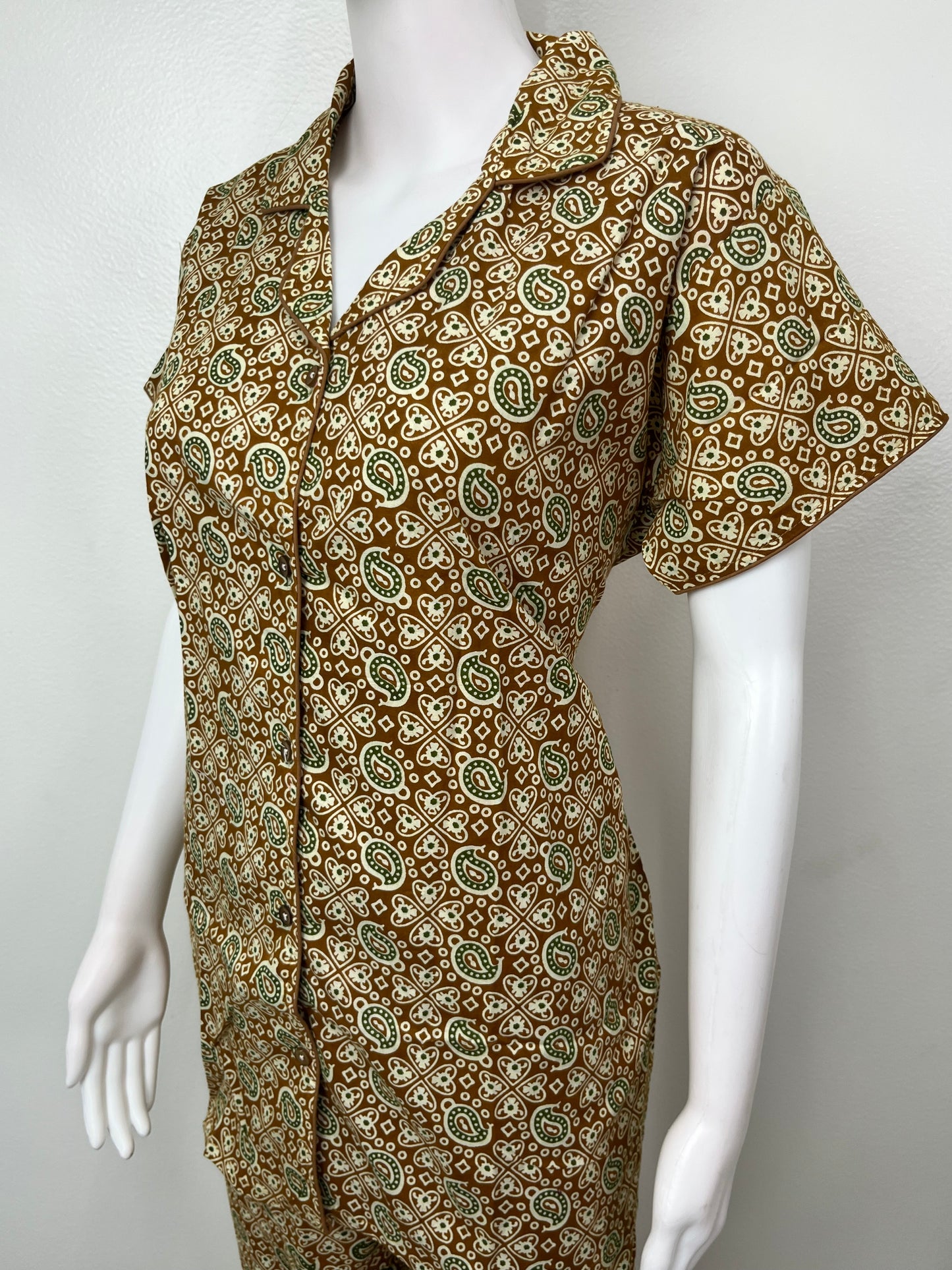 Comfort Fit Cotton Night Suit- Half Sleeves
