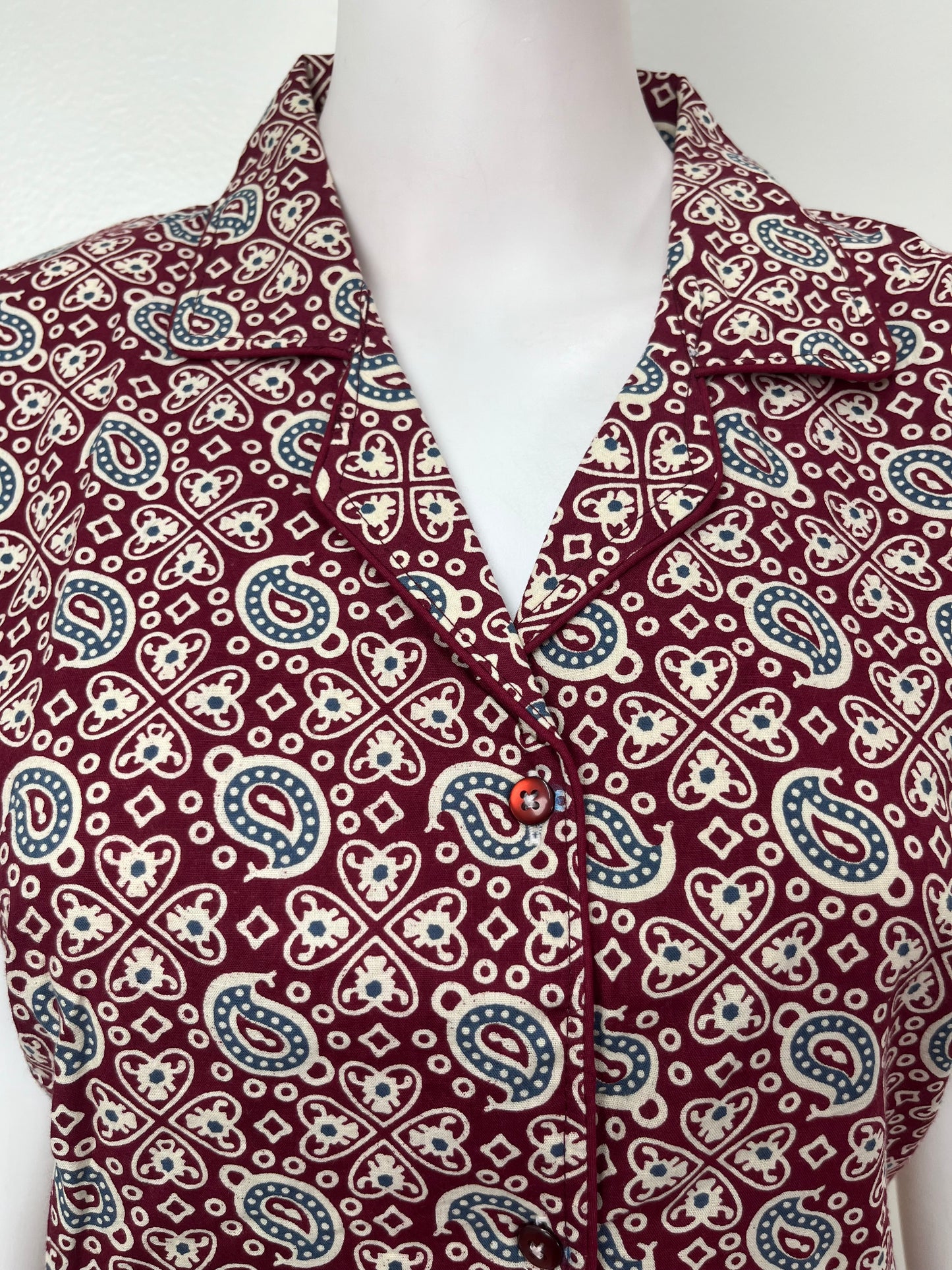 Relaxed Cotton Shirt & Pant Night Suit