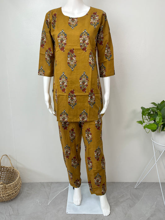 Cozy and Chic Pure Cotton Loungewear Set