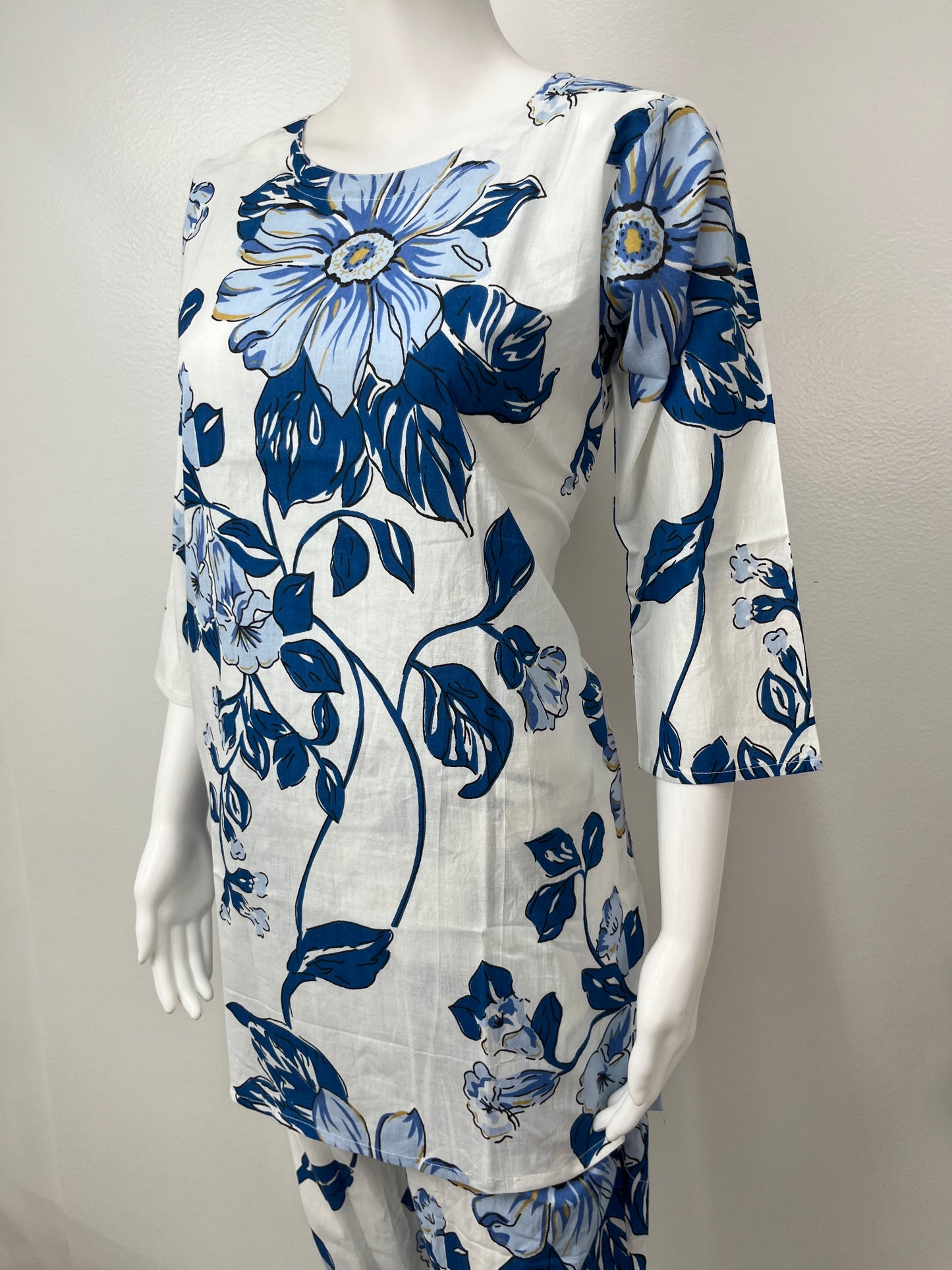 Indigo Garden Pure Cotton Co-ord for Women