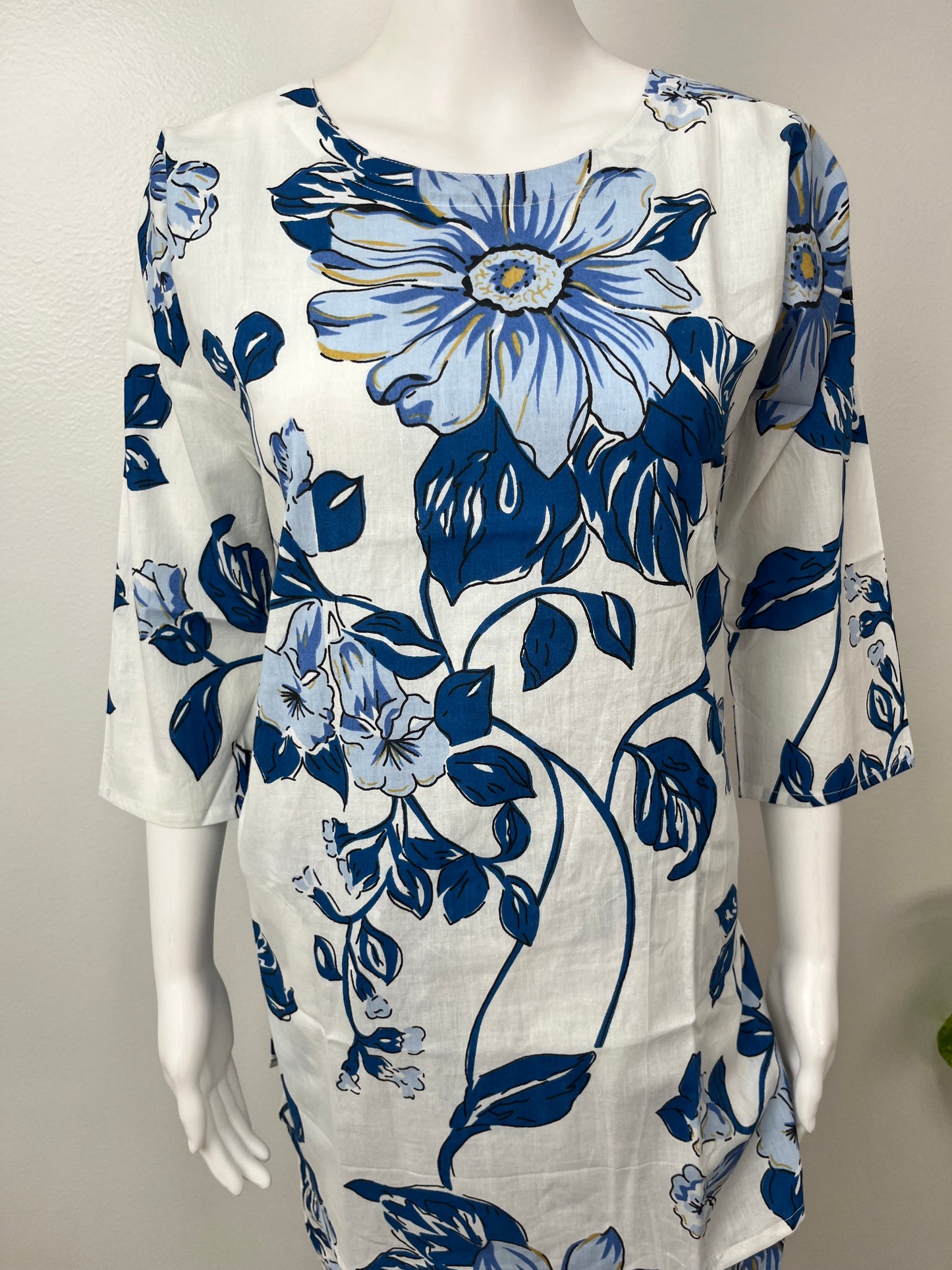 Indigo Garden Pure Cotton Co-ord for Women