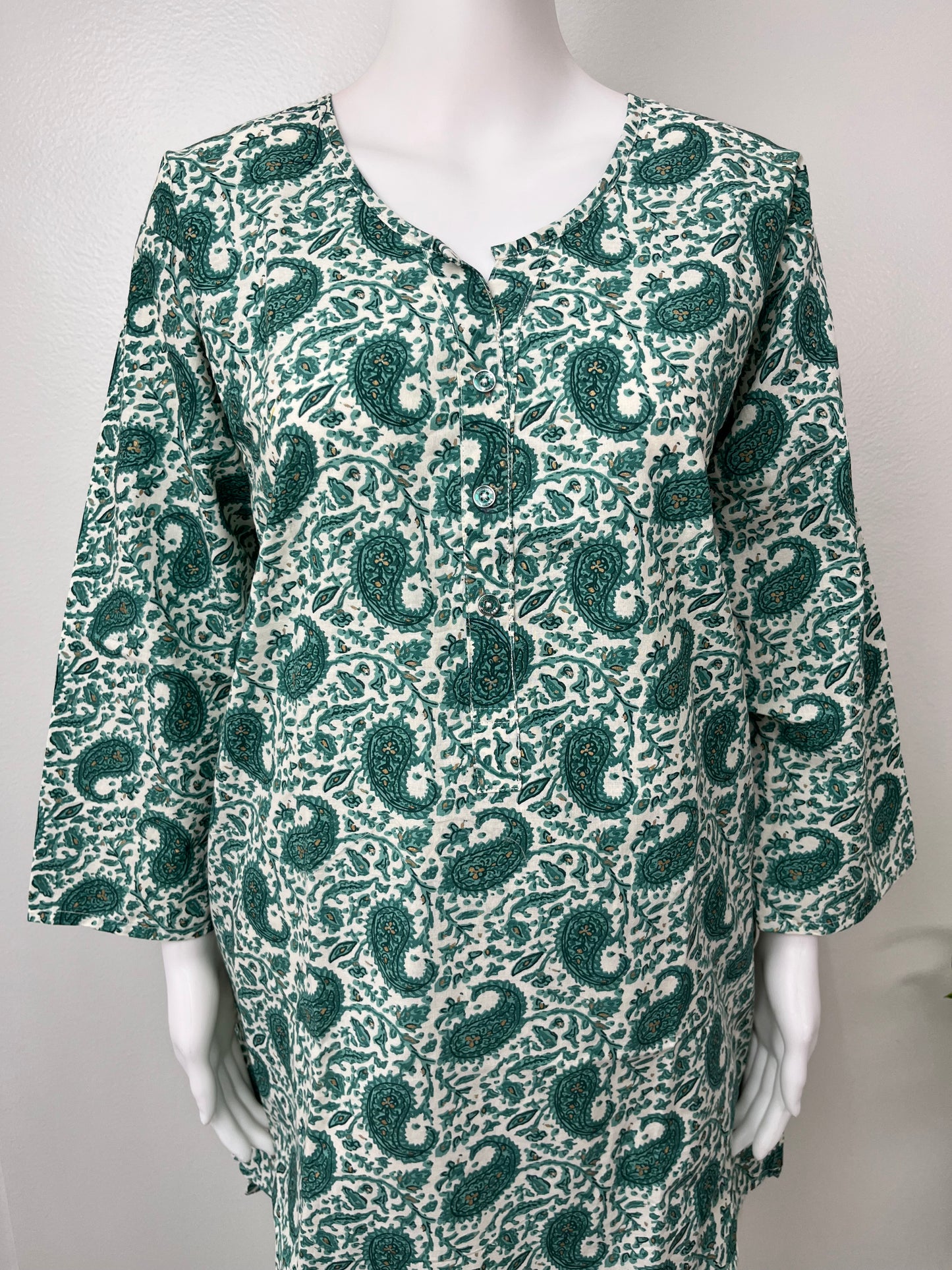 Plus Size Pure Cotton Co-ord Set