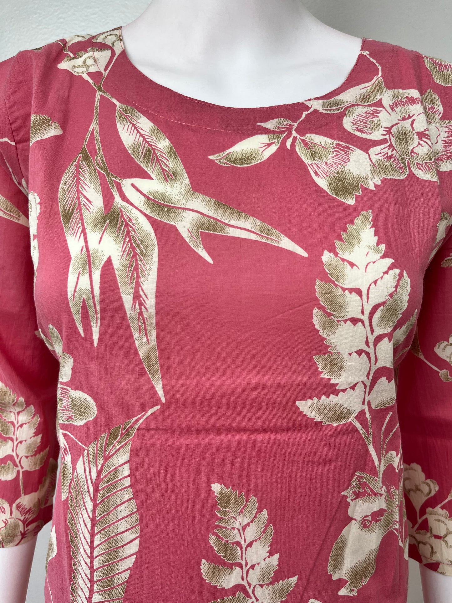 Peachy Bliss Pure Cotton Night Suit