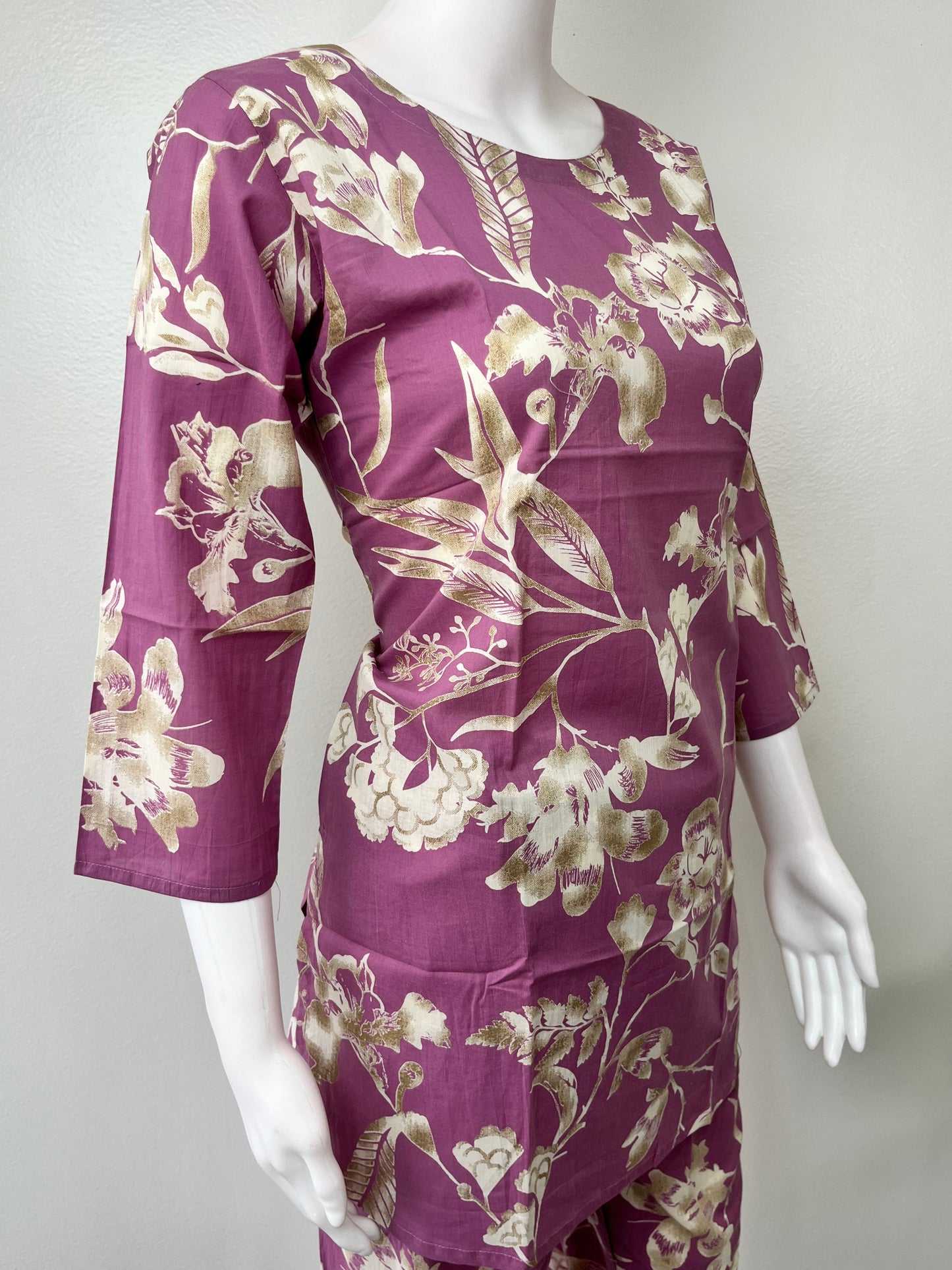 Lilac Grove Pure Cotton Nightwear Set