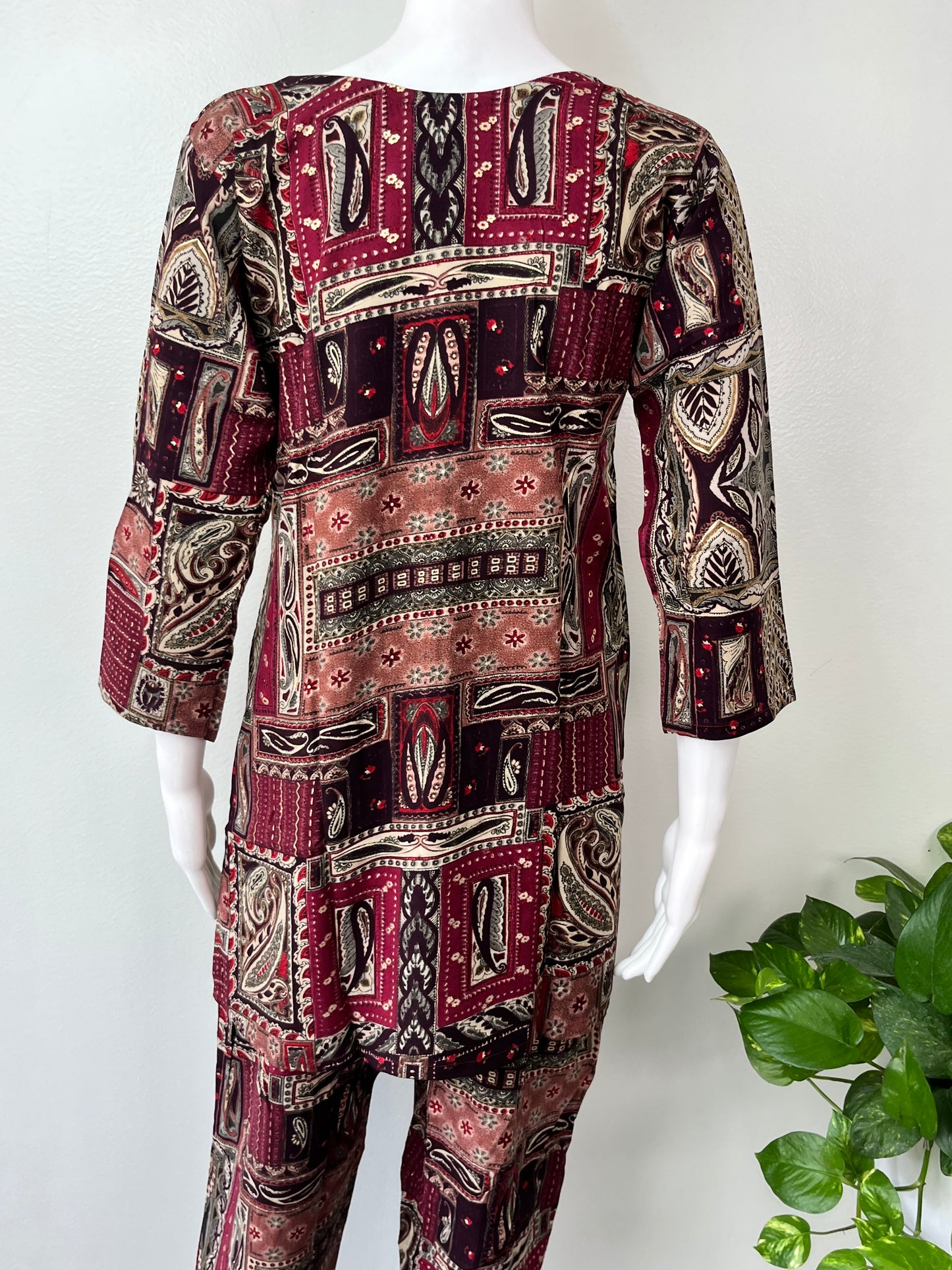 Mulberry Mood Rayon Night Suit