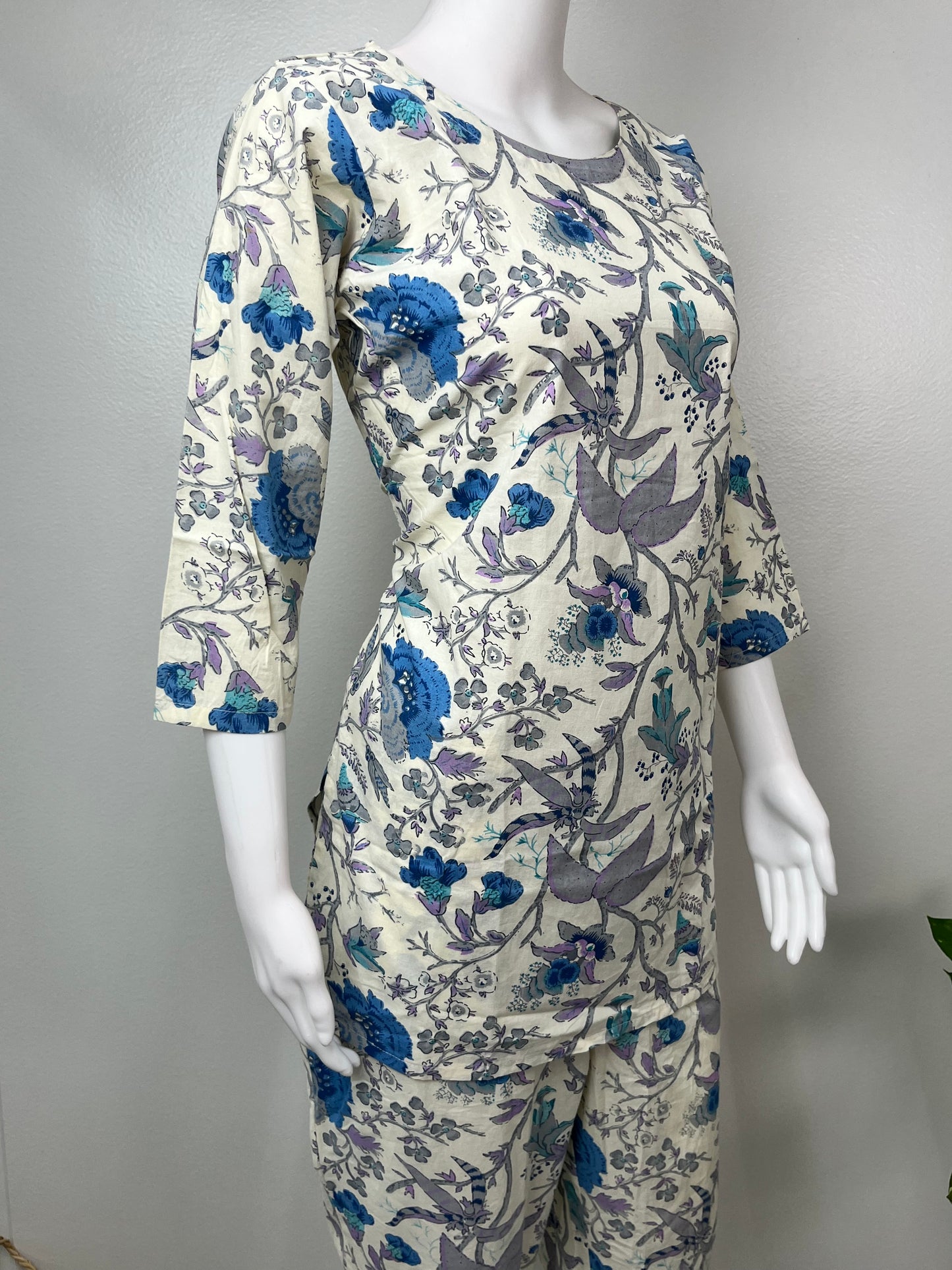 Sky Garden Pure Cotton Night Suit