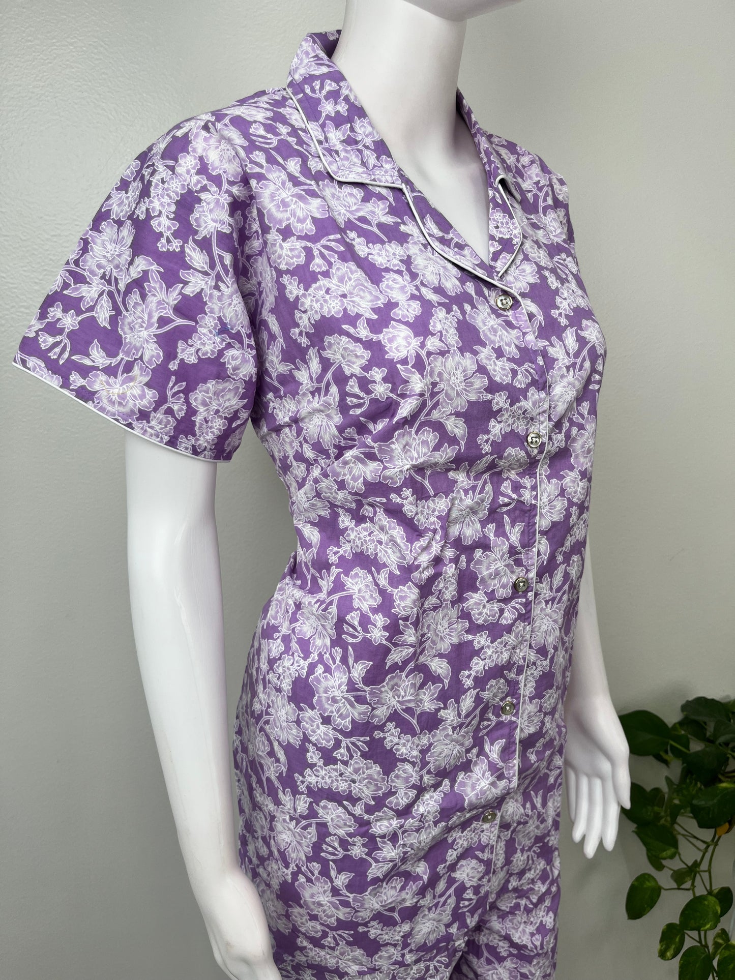 Women's Cotton Night Suit with Shirt & Pants