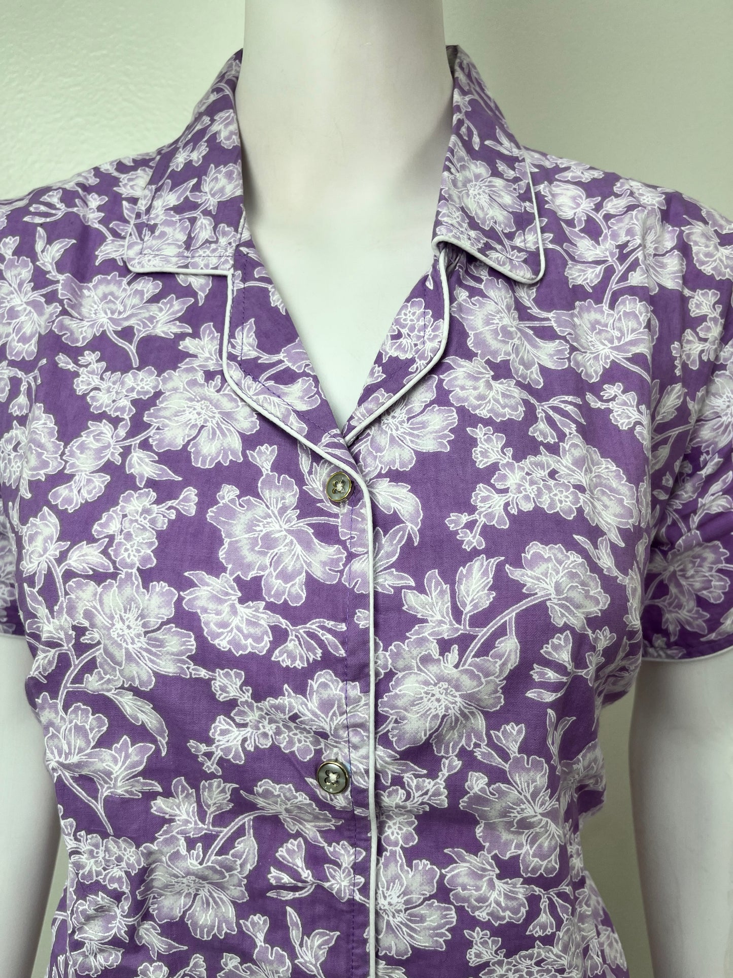 Women's Cotton Night Suit with Shirt & Pants