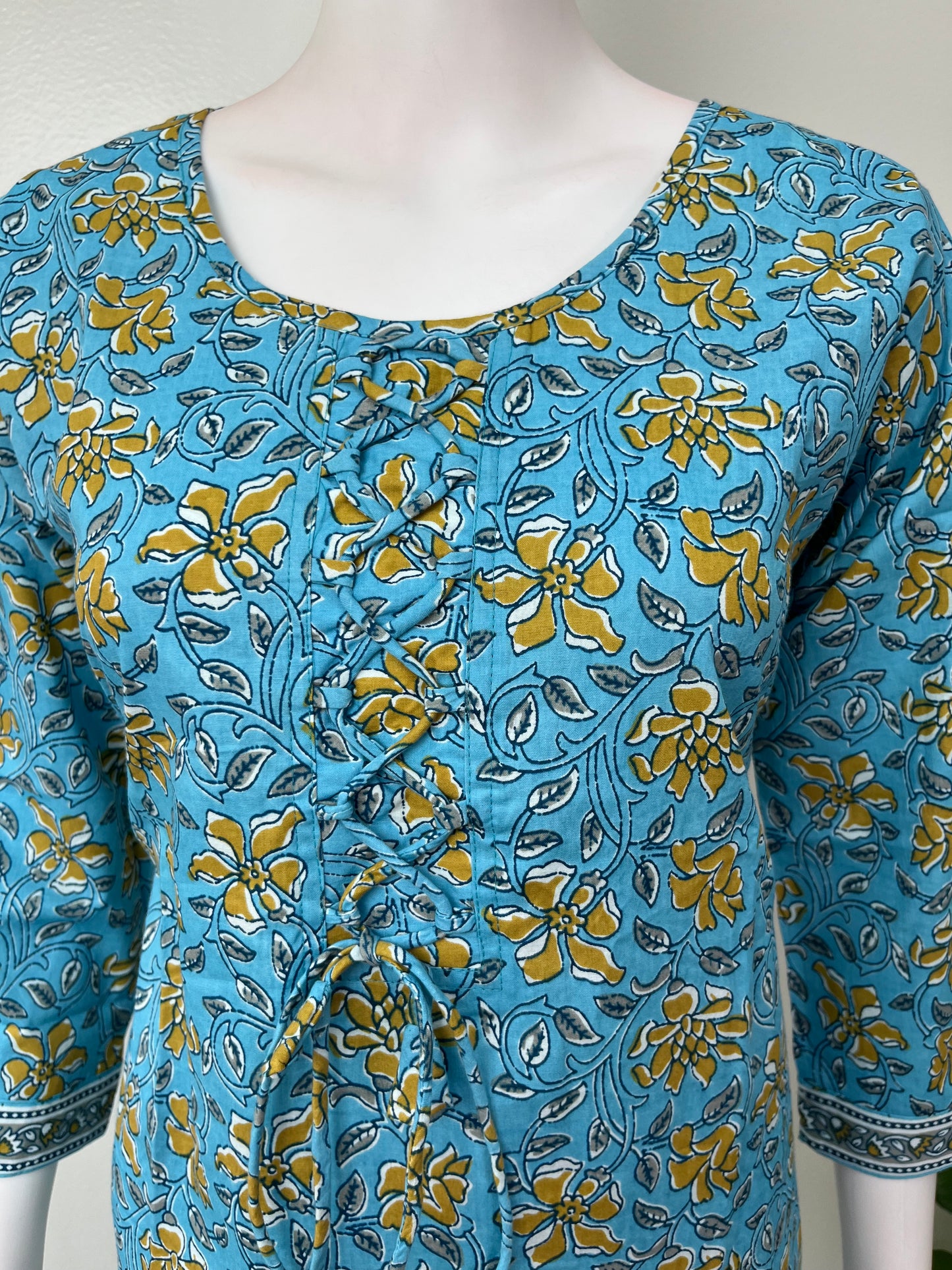 Relaxed Fit Cotton Night Suit Top & Botton Set