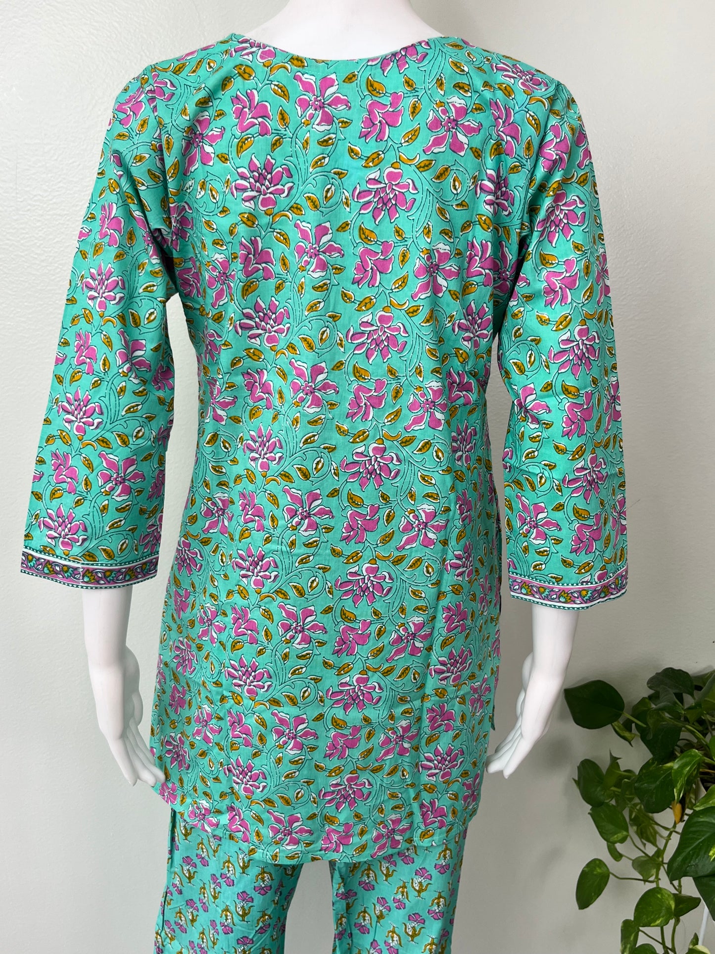 Women's Night Suit in Cotton- Relaxed Co-ord Style