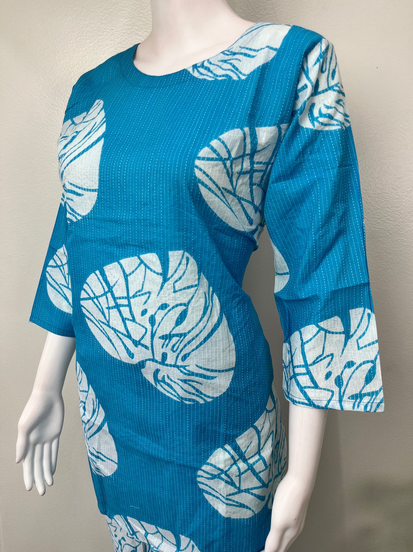 Elegant Blue Nightwear Set