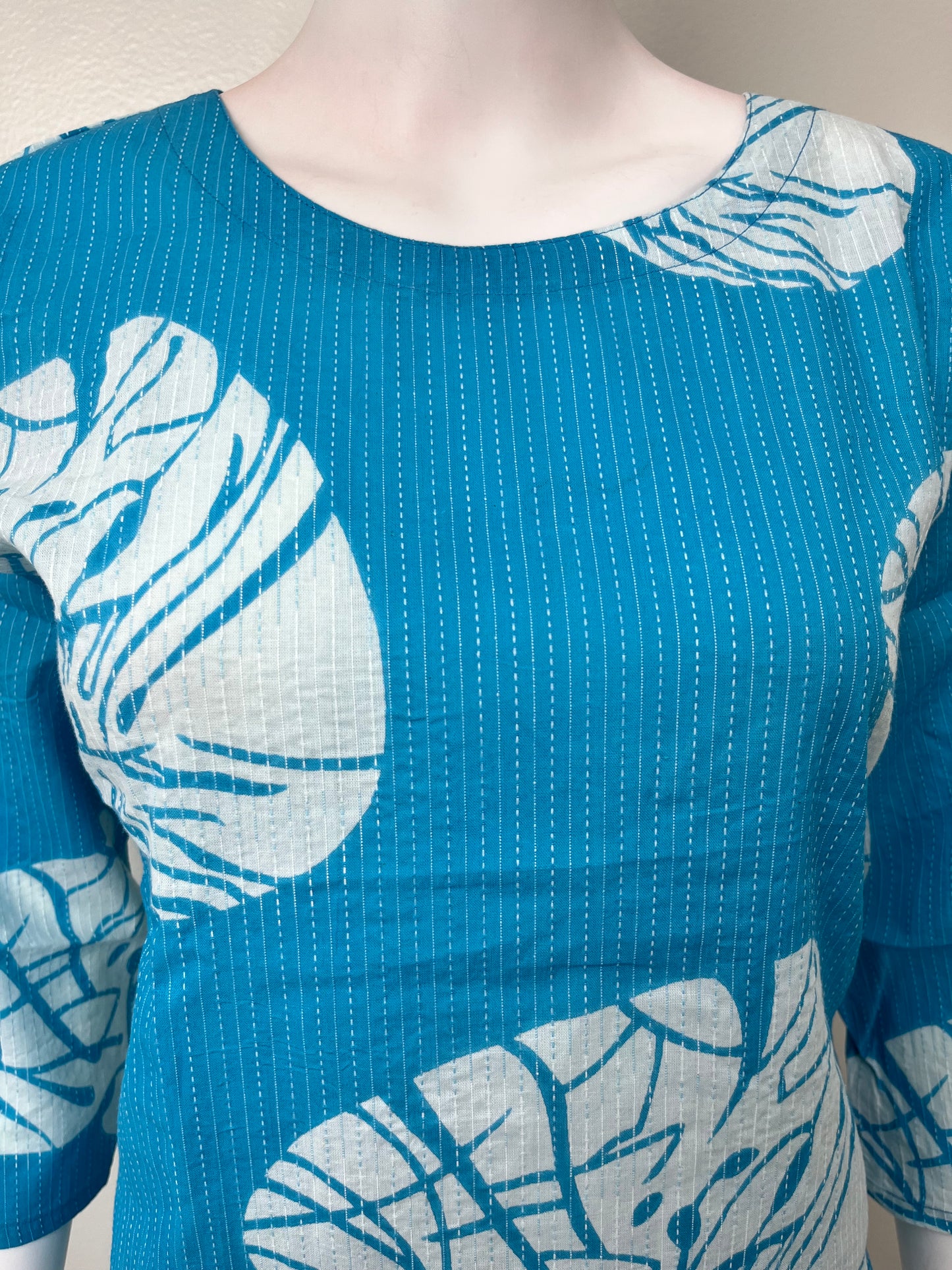 Elegant Blue Nightwear Set