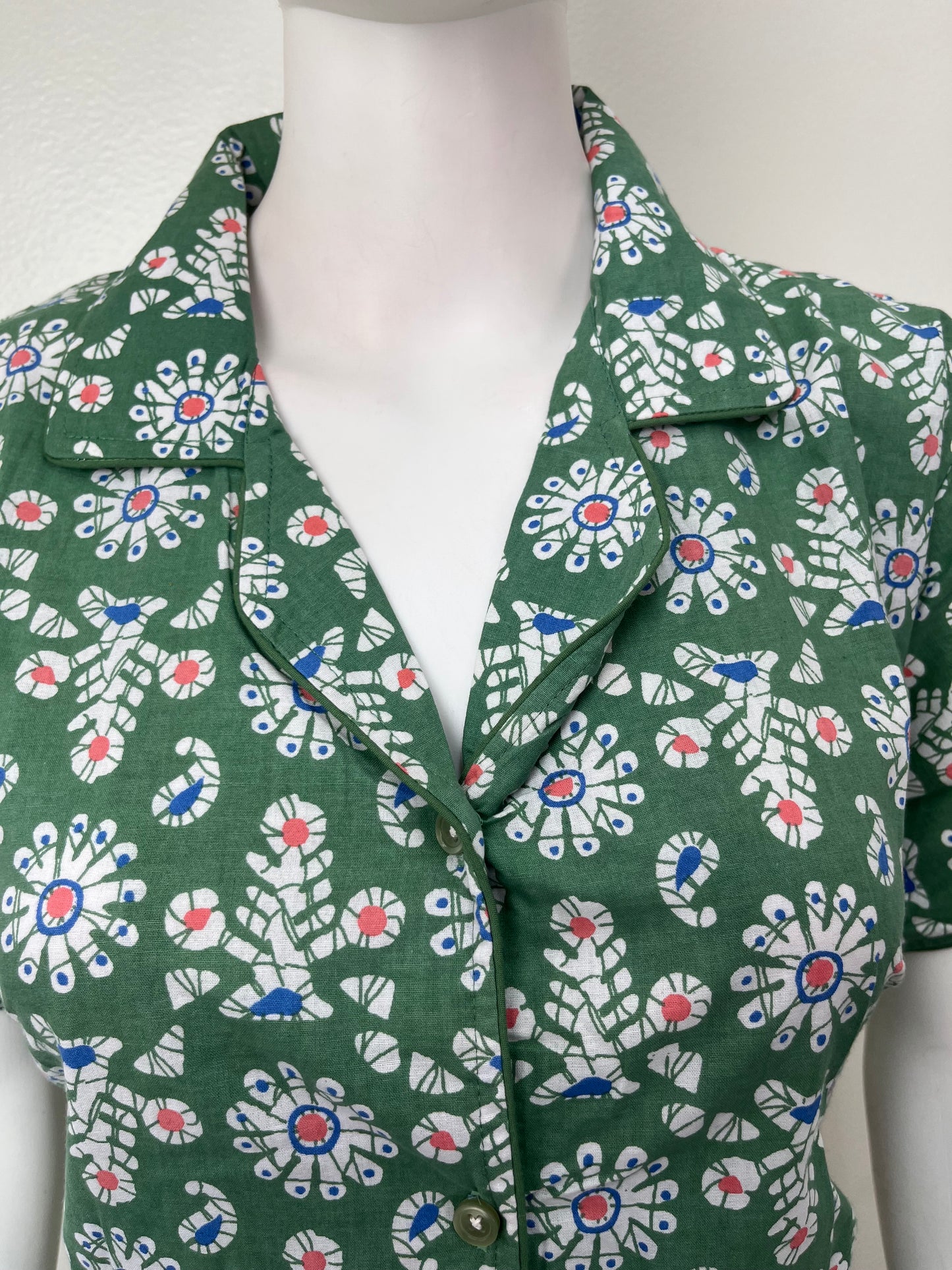 Comfort Fit Cotton Night Suit- Half Sleeves