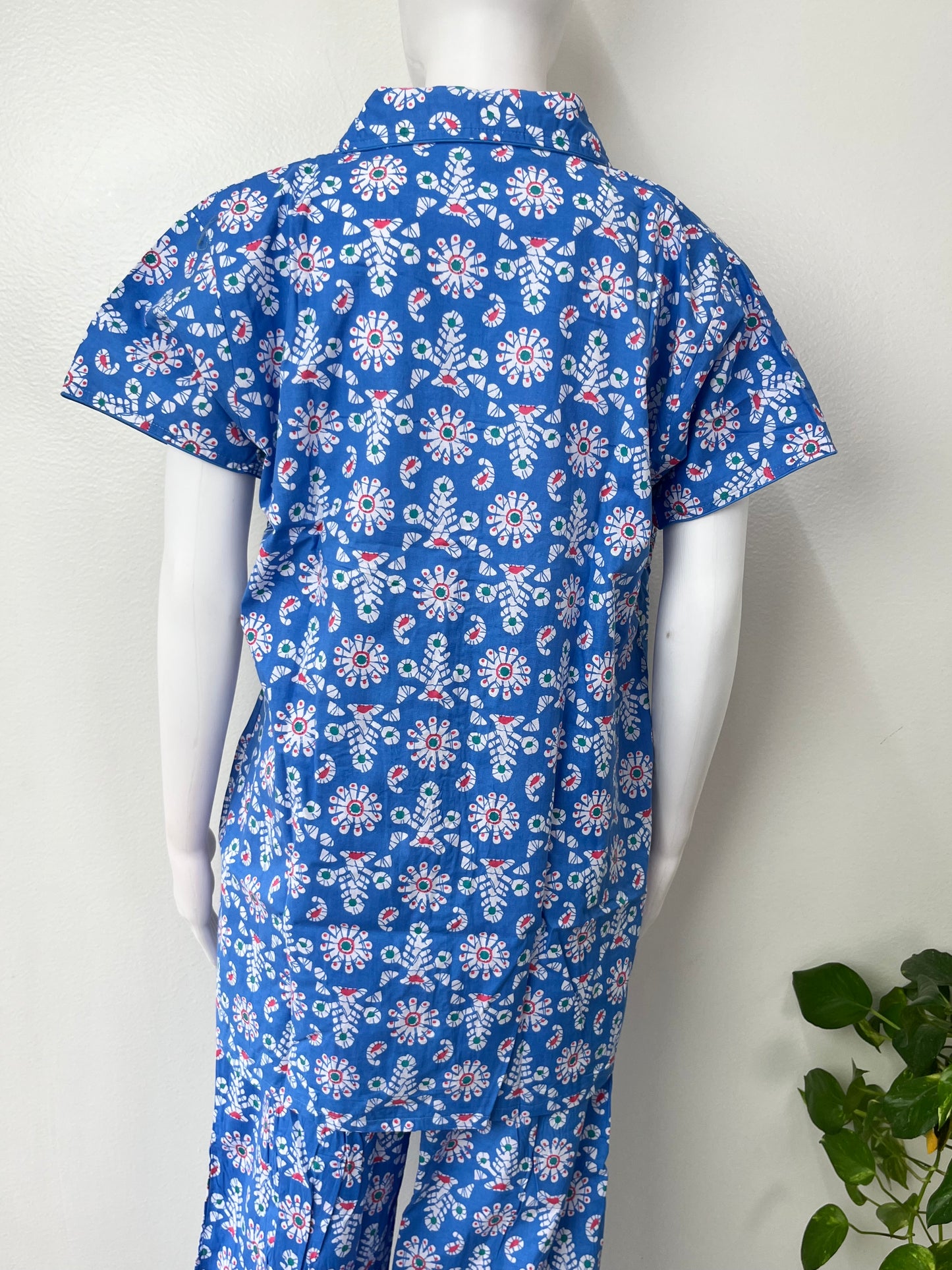 Printed Cotton Nighty Suit