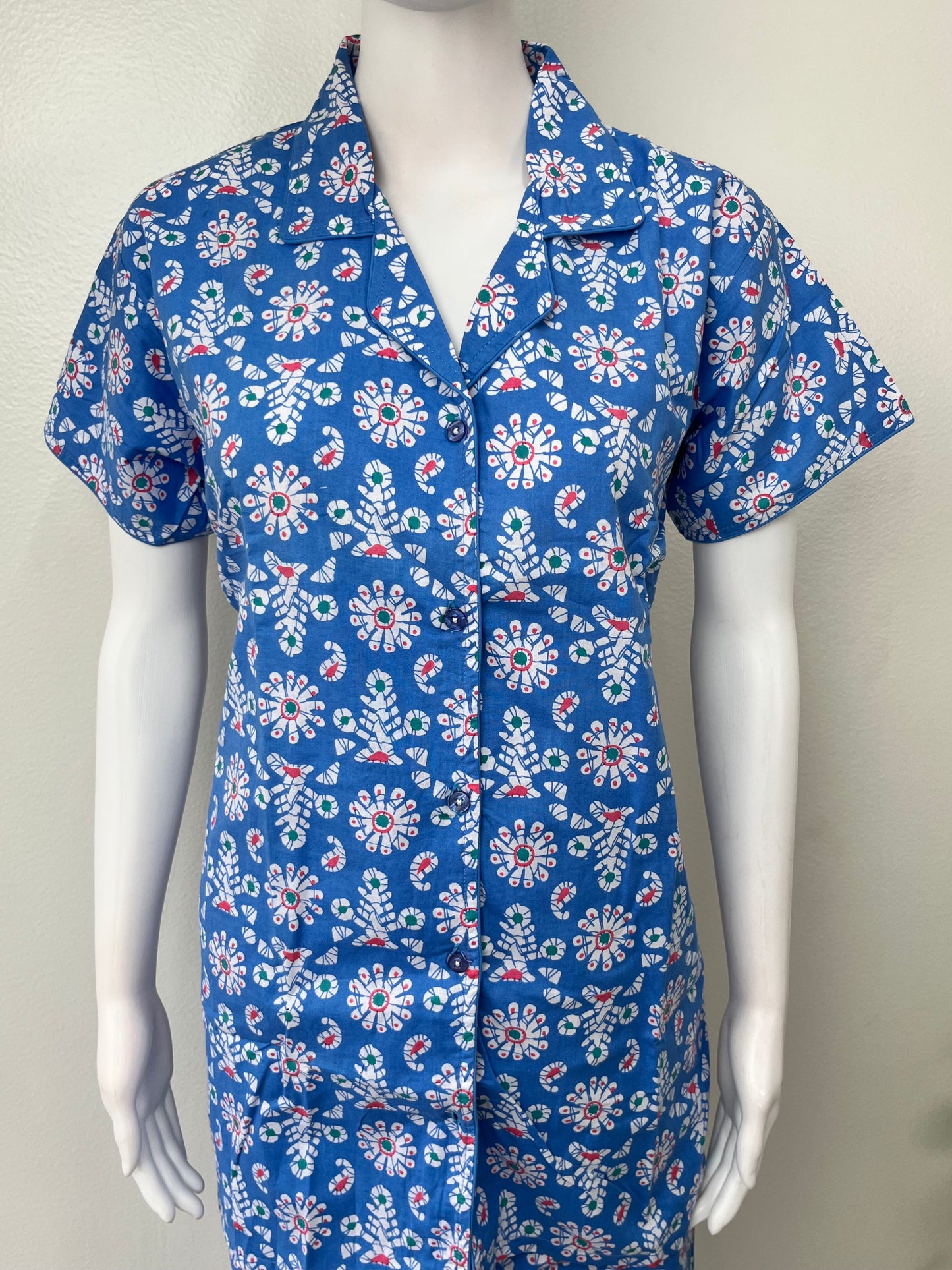 Printed Cotton Nighty Suit
