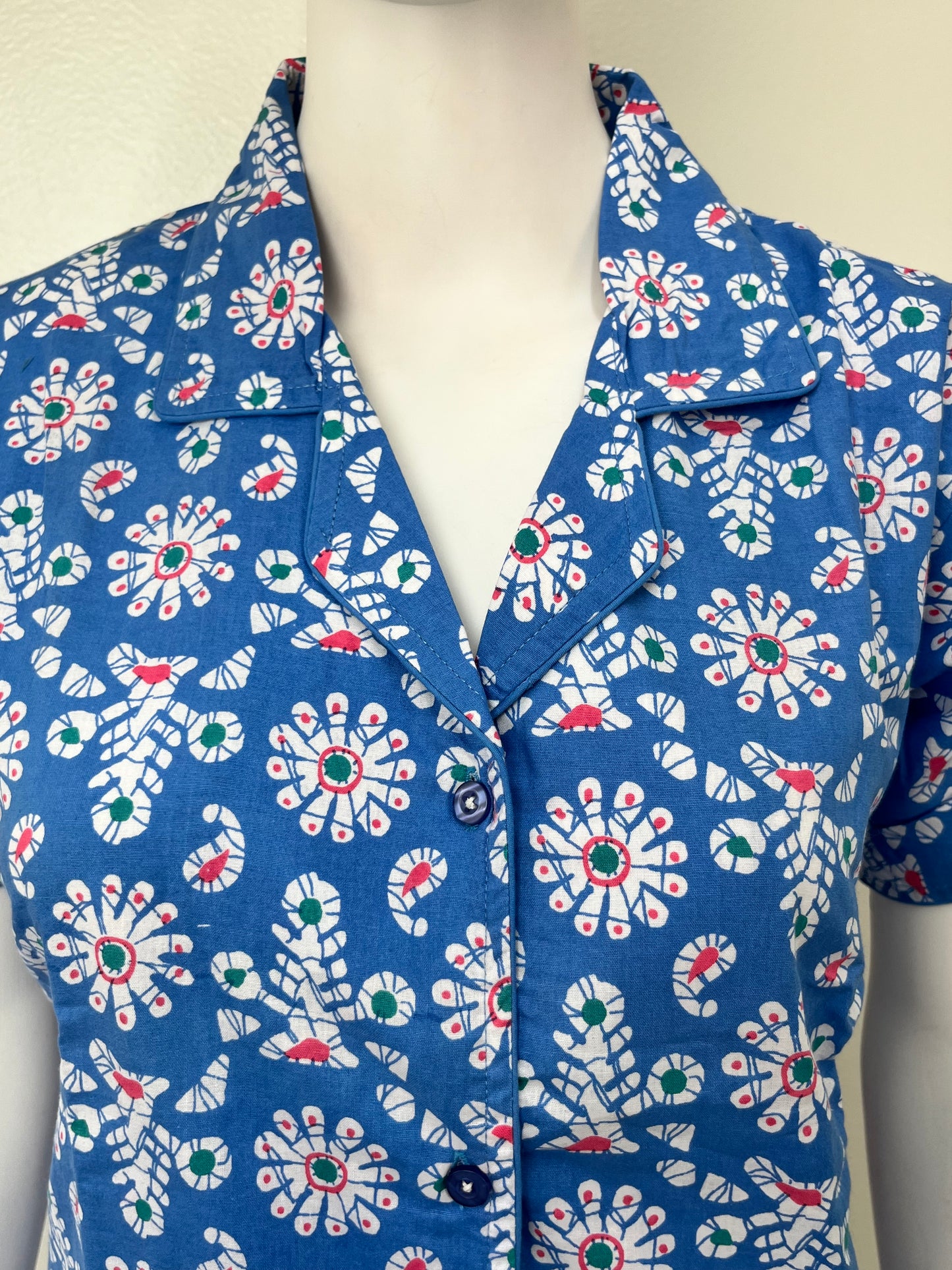 Printed Cotton Nighty Suit