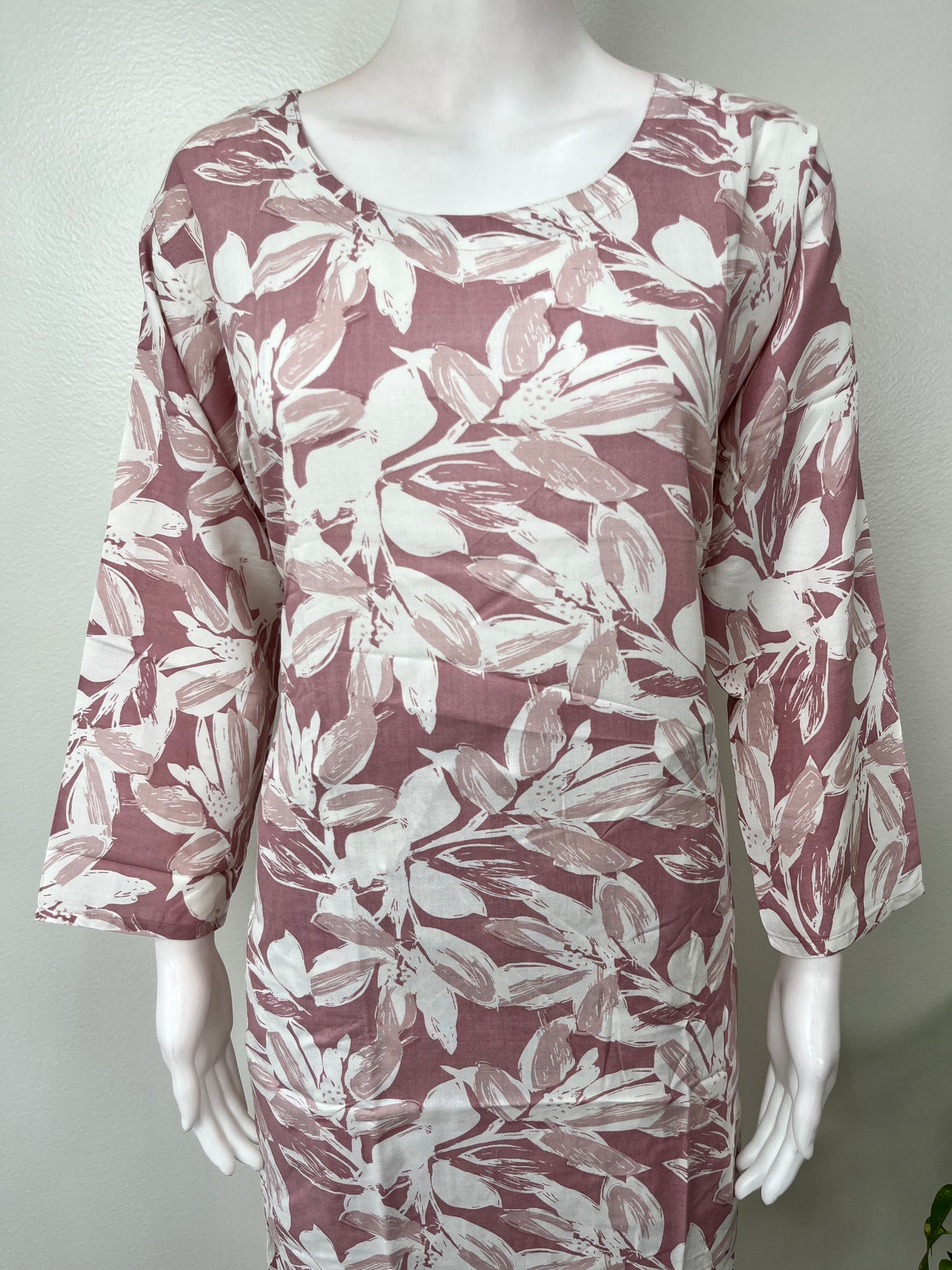 Pink Hues Rayon Night Suit