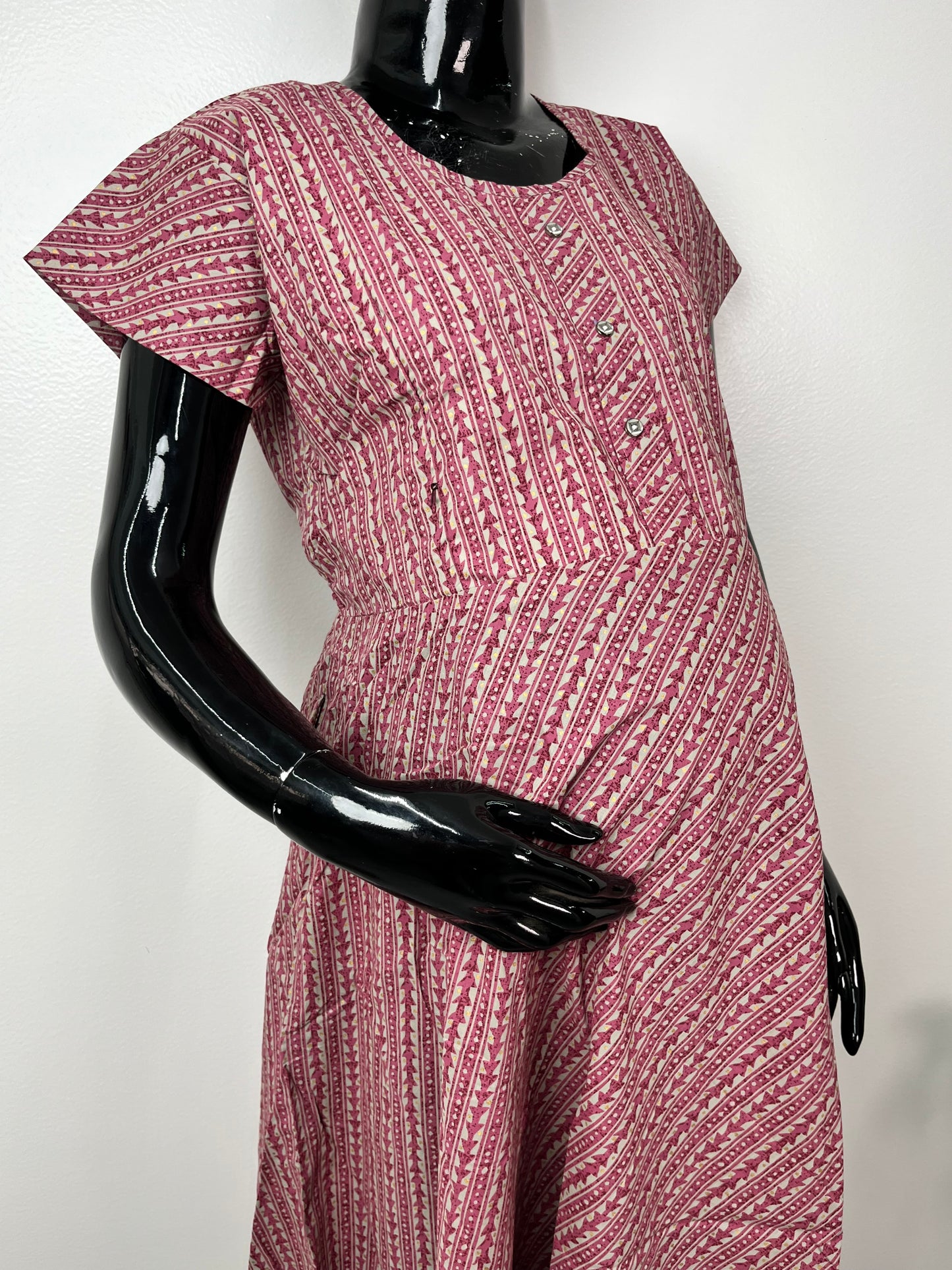 Pink Maternity Pure Cotton Bliss Gown