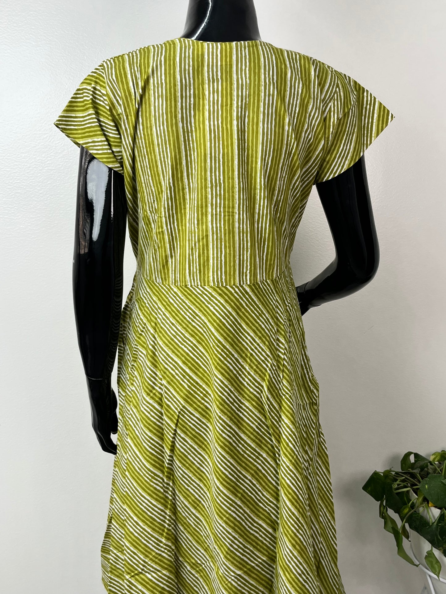 Pure Cotton Yellow Maternity Gown for Women