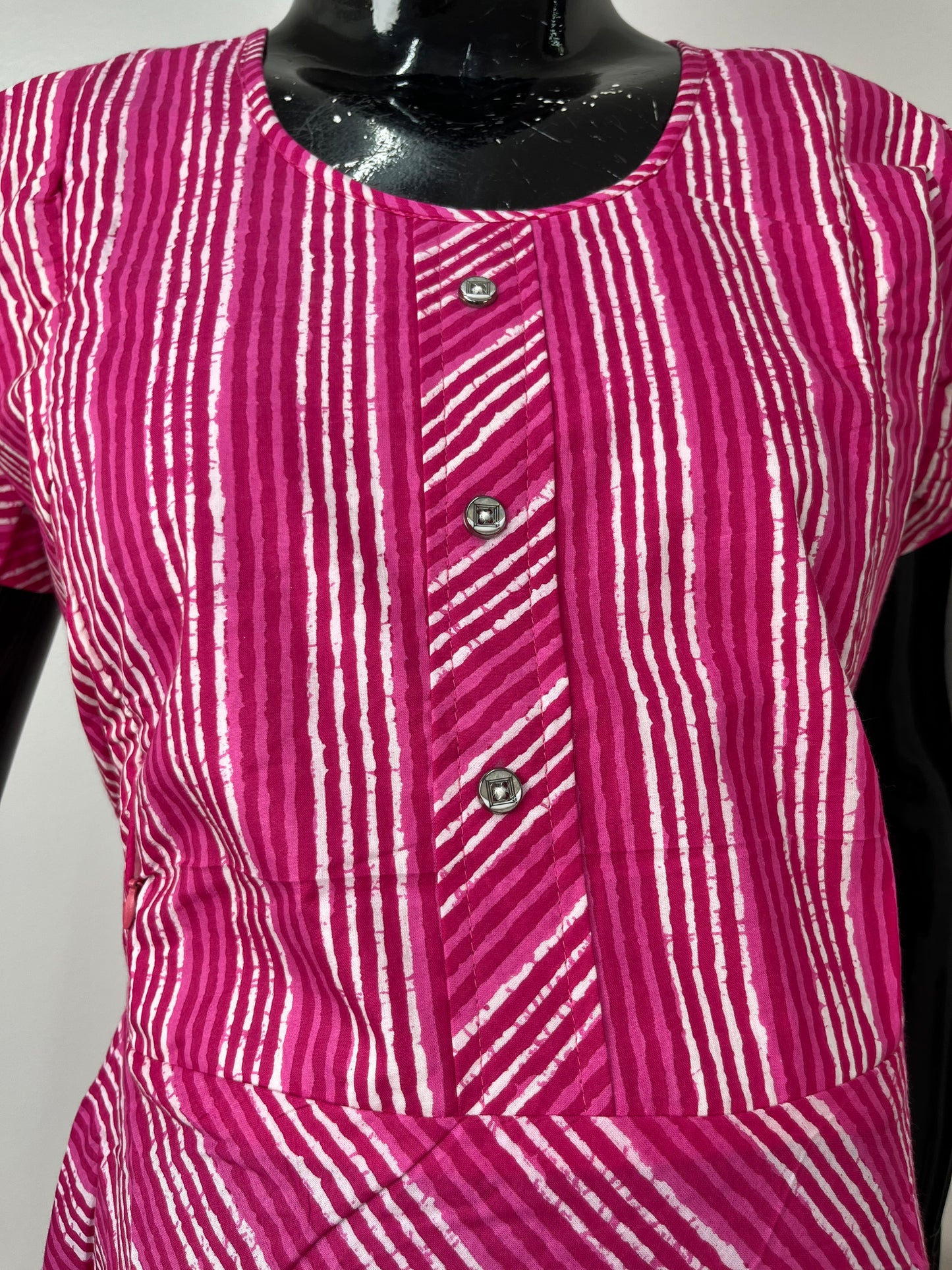 Comfort and Care Pink Pure Cotton Maternity Gown