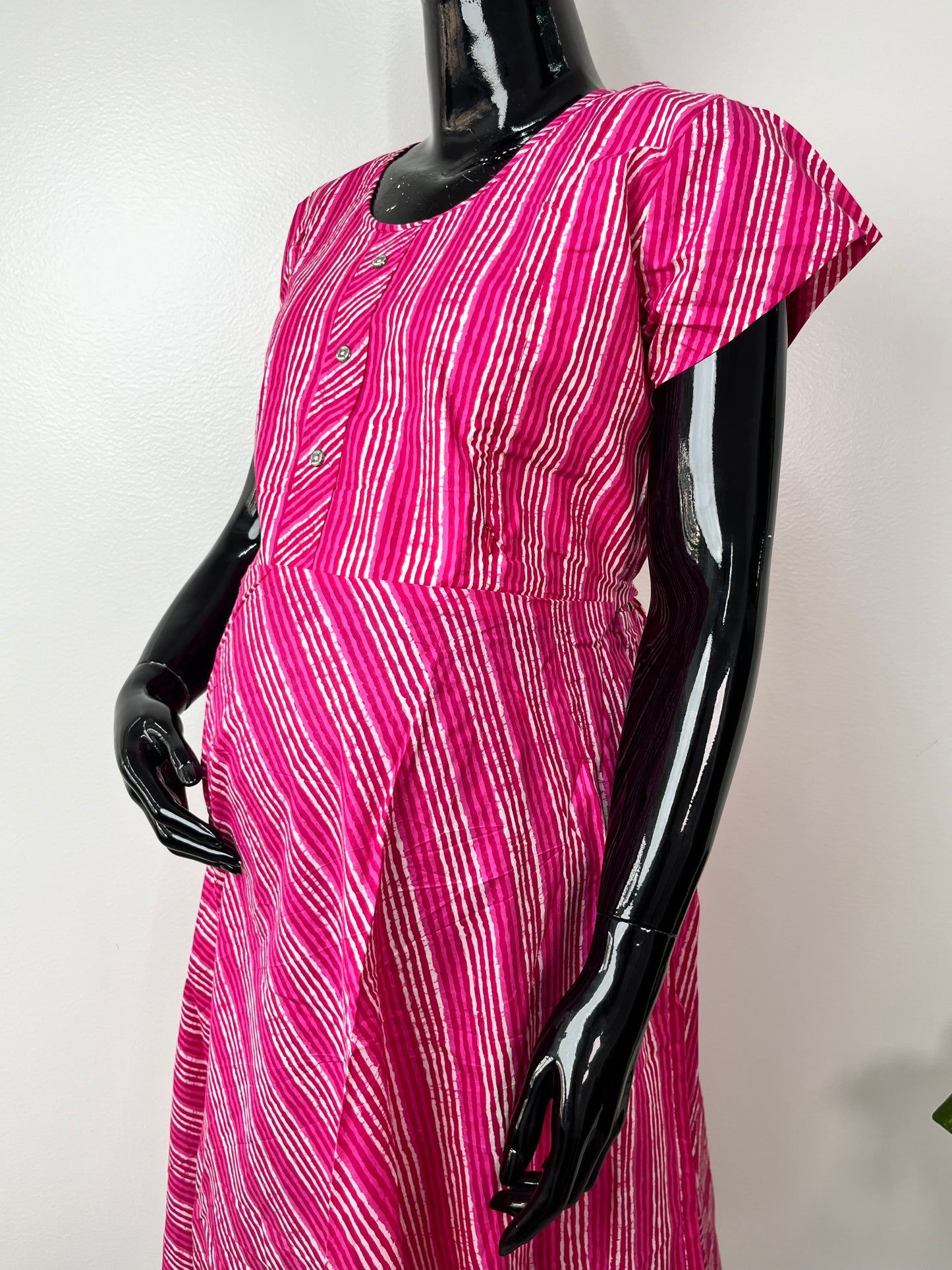 Comfort and Care Pink Pure Cotton Maternity Gown