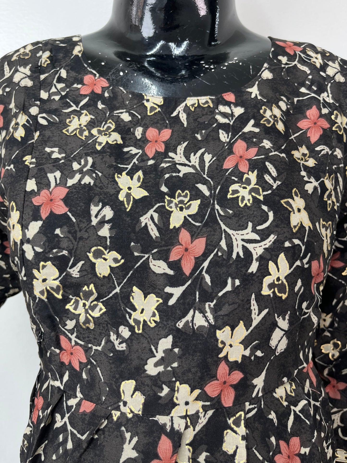 Black Maternity Rayon Bliss Gown