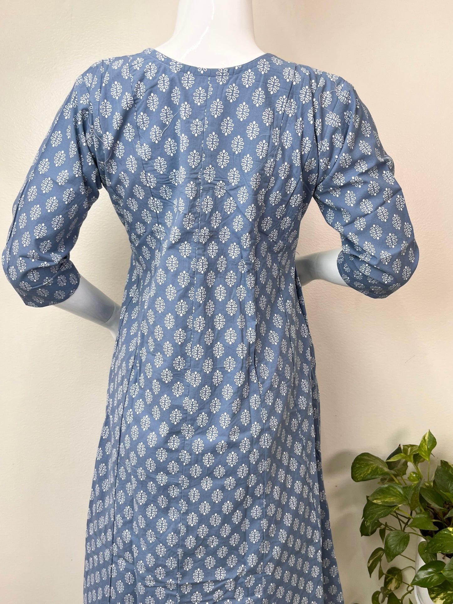 Women's Pure Cotton Feeding Kurti with Relaxed Fit