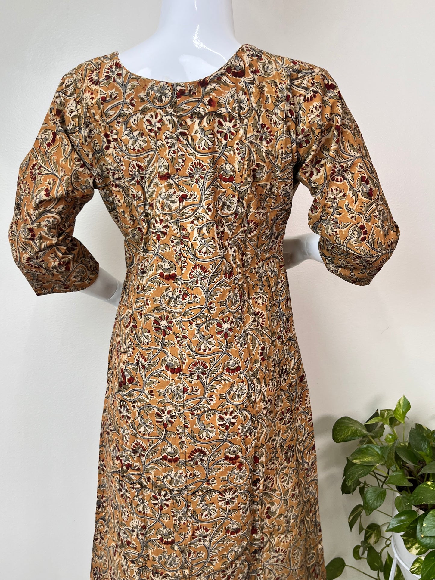 Pure Cotton Maternity Kurti with Easy Nursing Access