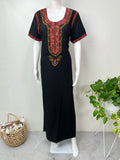 Black Breathable Elegance Bizzylizzy Nightgown