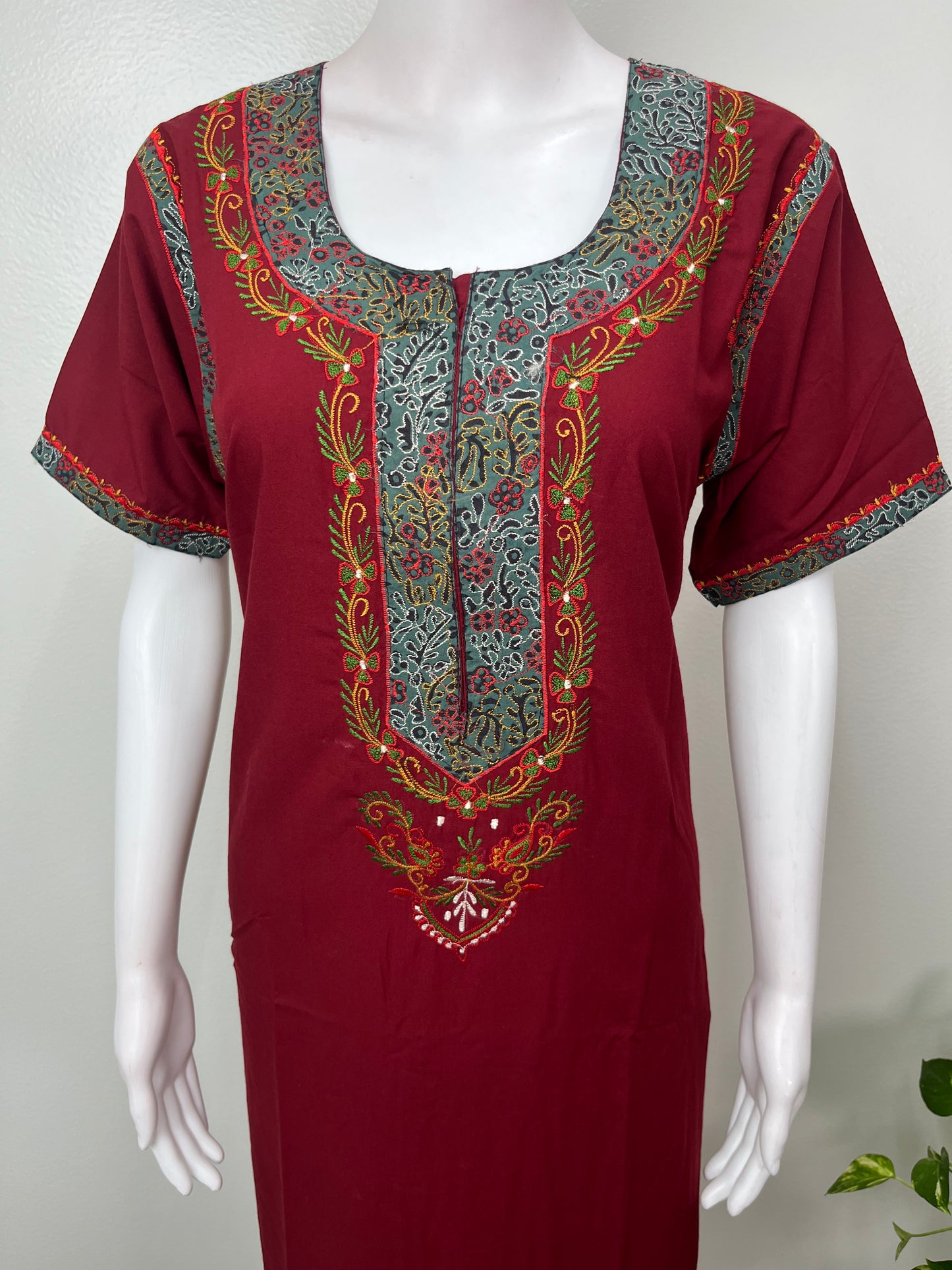 Maroon Soft & Stylish Bizzylizzy Nighty