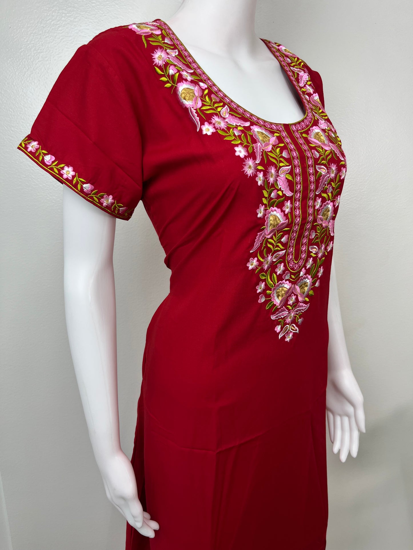 Red Elegant Comfort Bizzylizzy Nighty