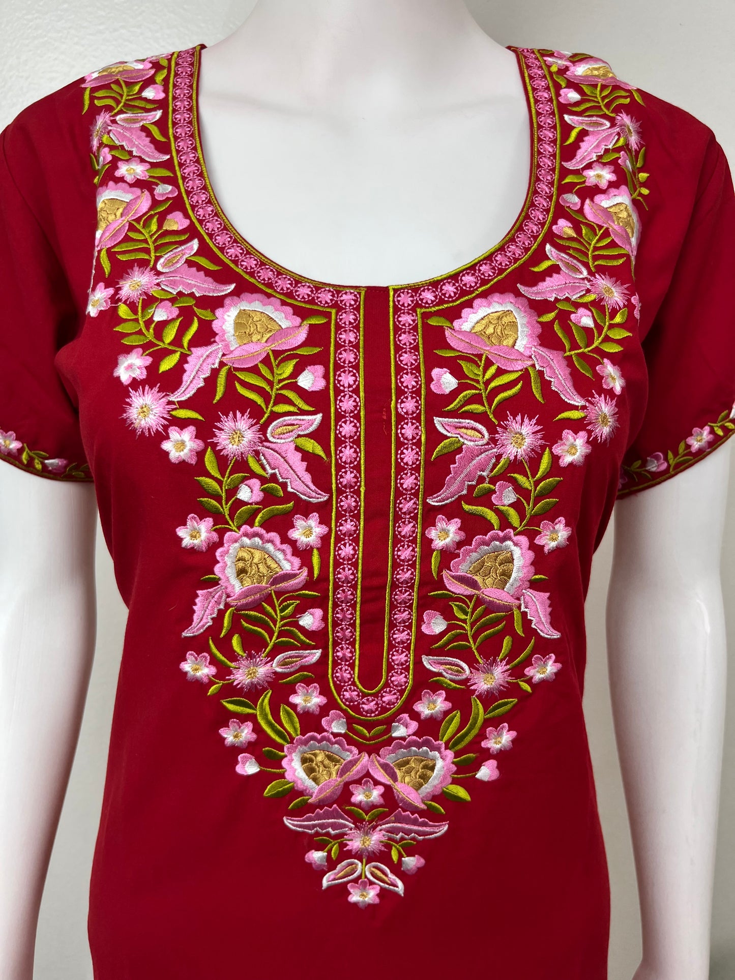 Red Elegant Comfort Bizzylizzy Nighty