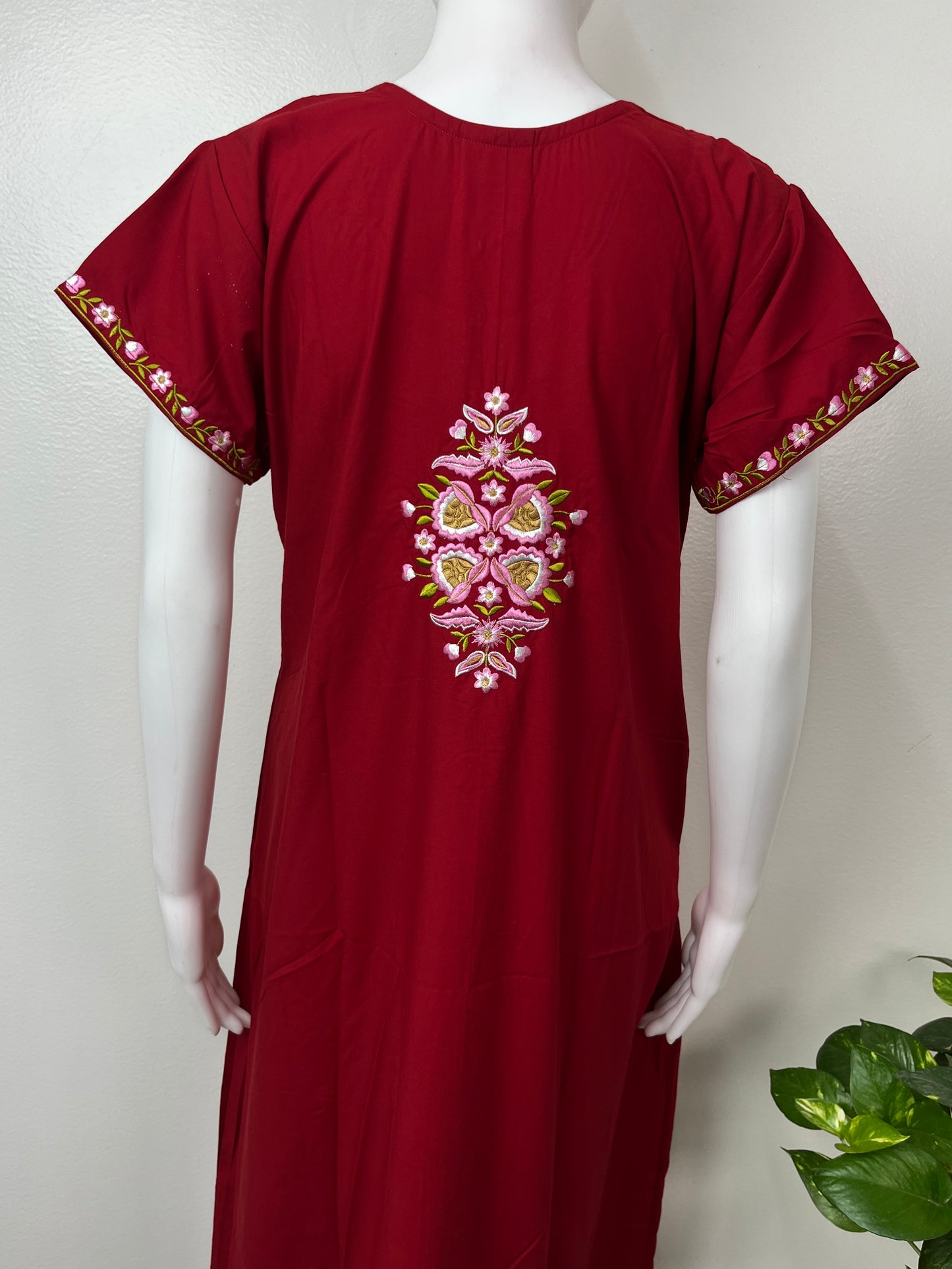 Red Elegant Comfort Bizzylizzy Nighty