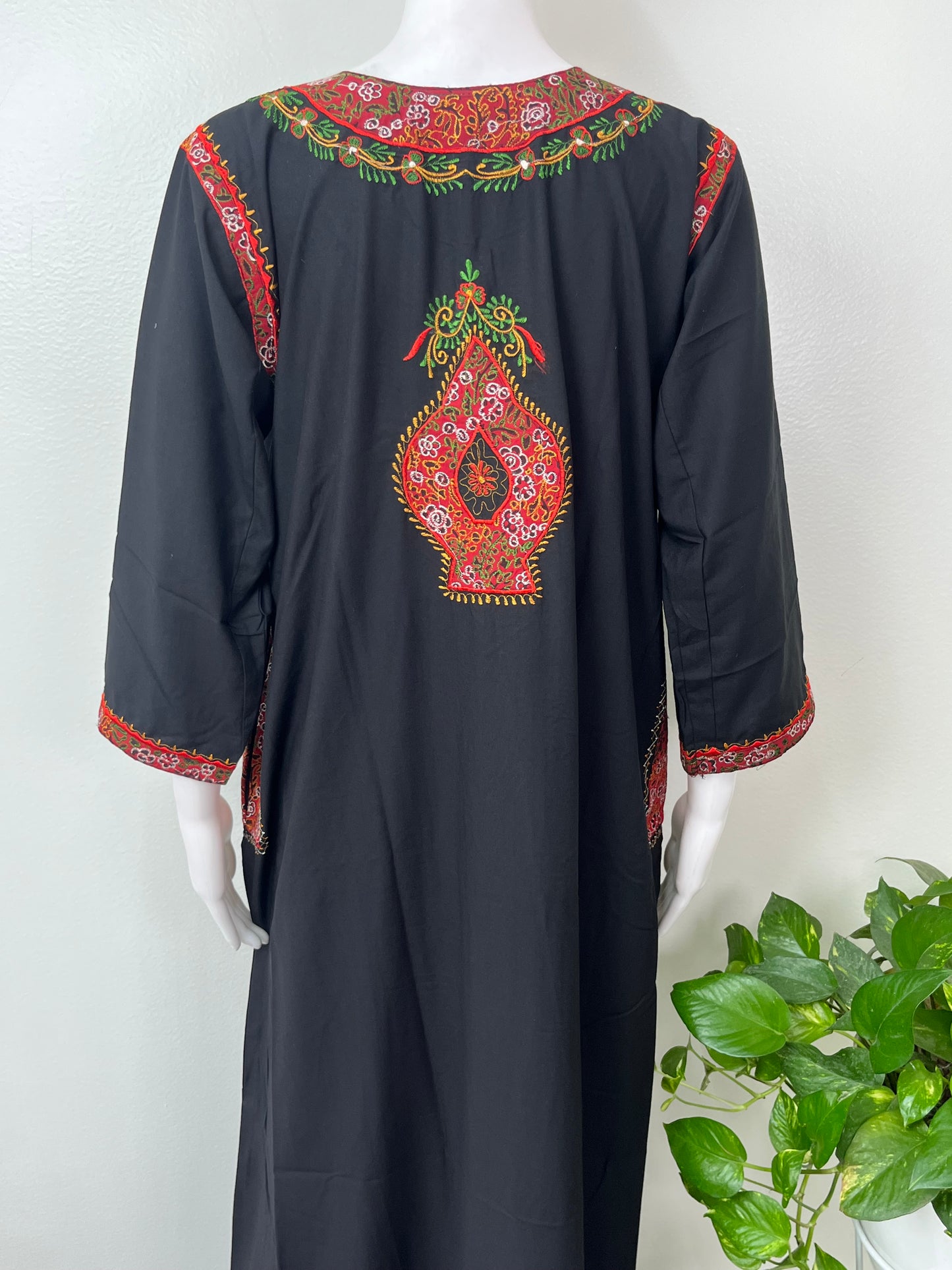 Black Premium Bizzylizzy Embroidered Nightgown