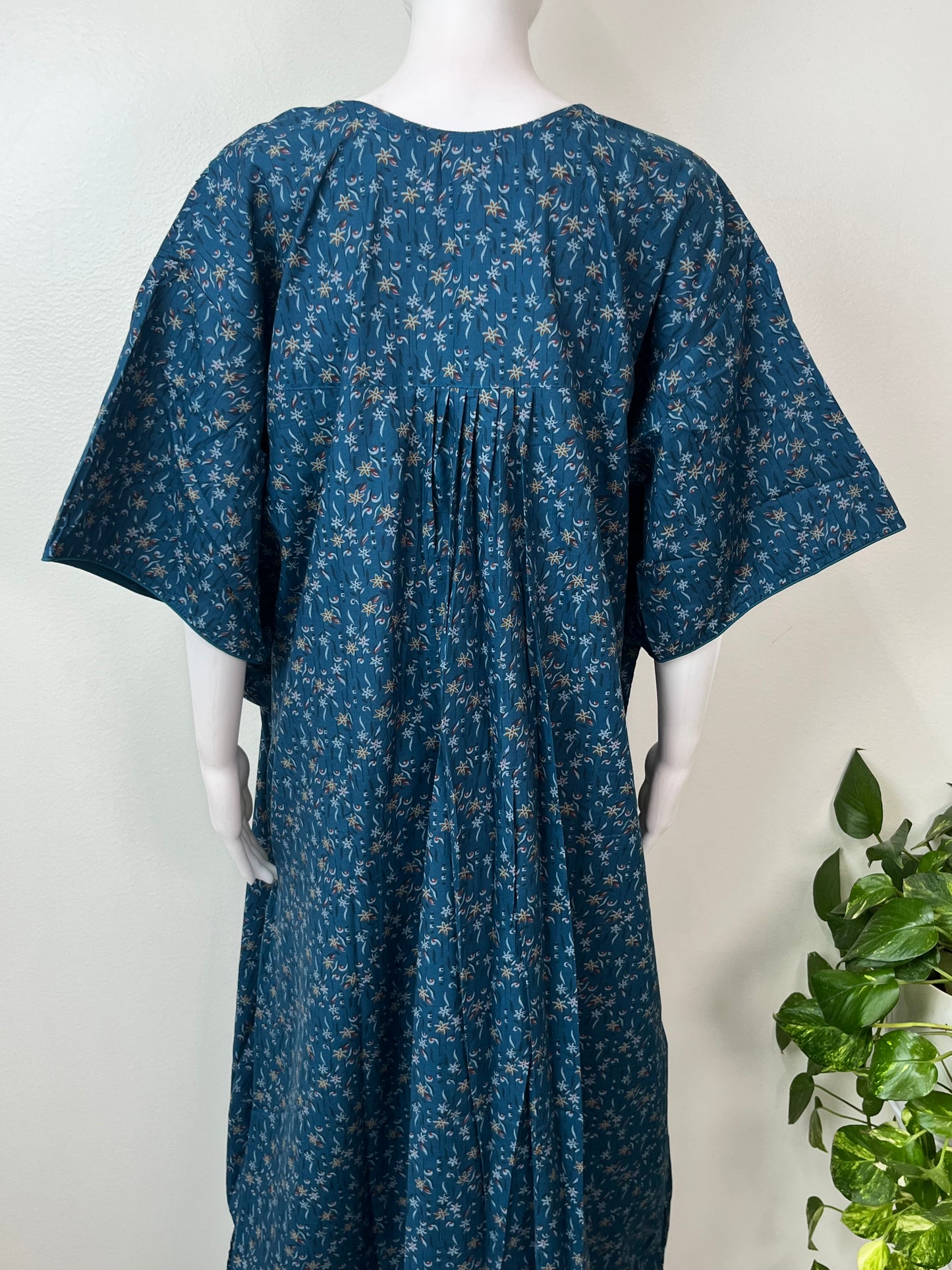 Navy Blue Pleated Bizzylizzy Nighty