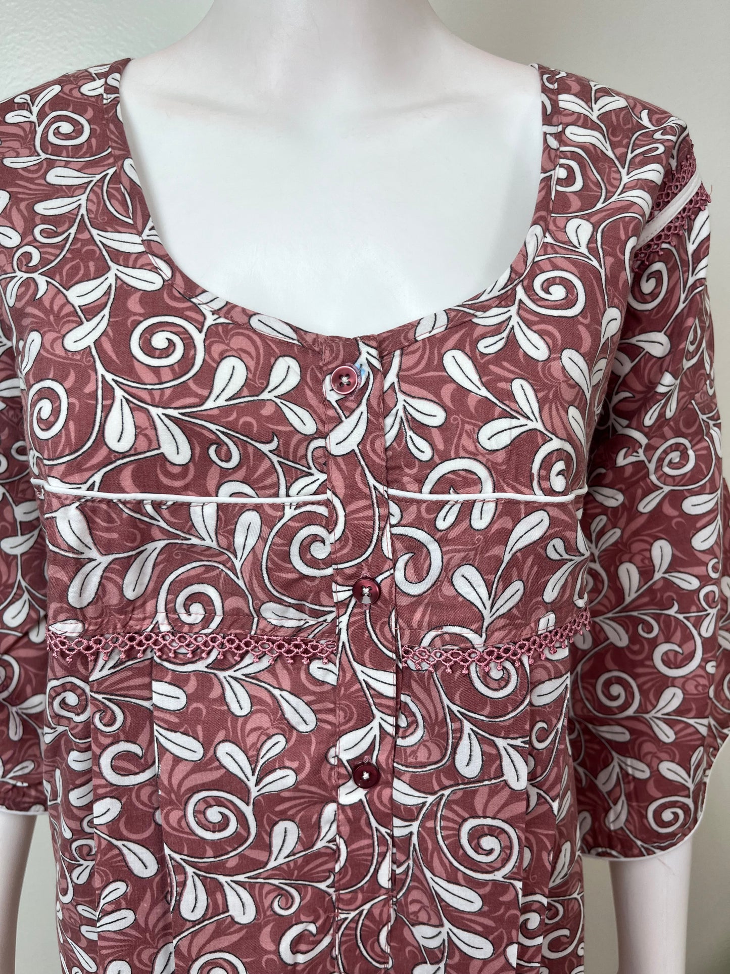 Pink Bizzylizzy Fabric Nightgown
