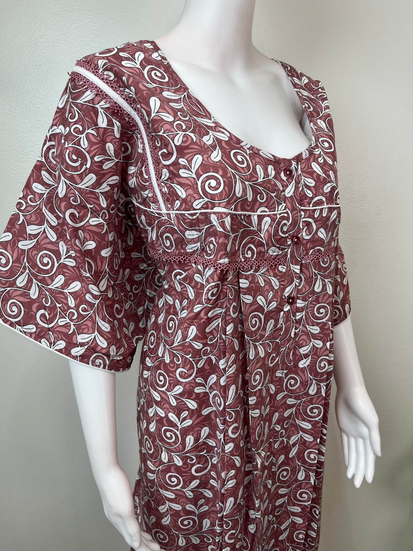 Pink Bizzylizzy Fabric Nightgown