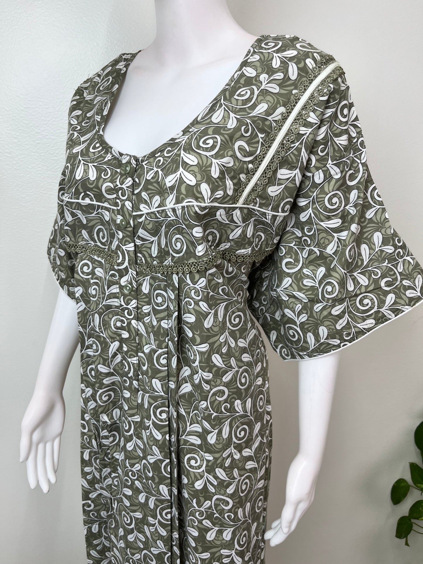 Green Classic Charm Bizzylizzy Nighty