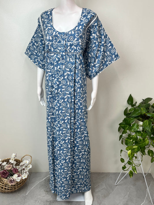 Blue Elegant Comfort Bizzylizzy Nighty