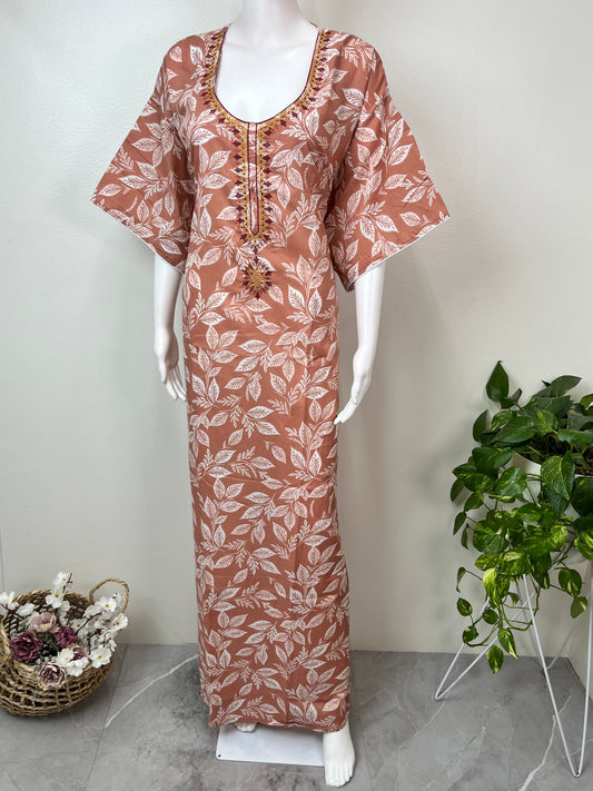 Orange Elegant Comfort Bizzylizzy Nighty