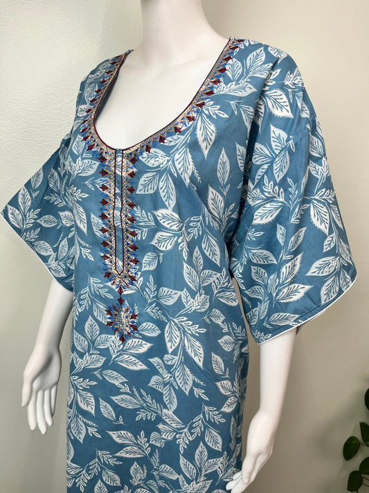 Sky Blue Soft & Stylish Bizzylizzy Nightgown