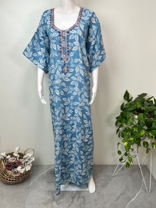 Sky Blue Soft & Stylish Bizzylizzy Nightgown
