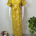 Yellow Elegant & Comfortable Pure Cotton Nighty