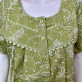 Sage Green 100% Cotton Nightgown